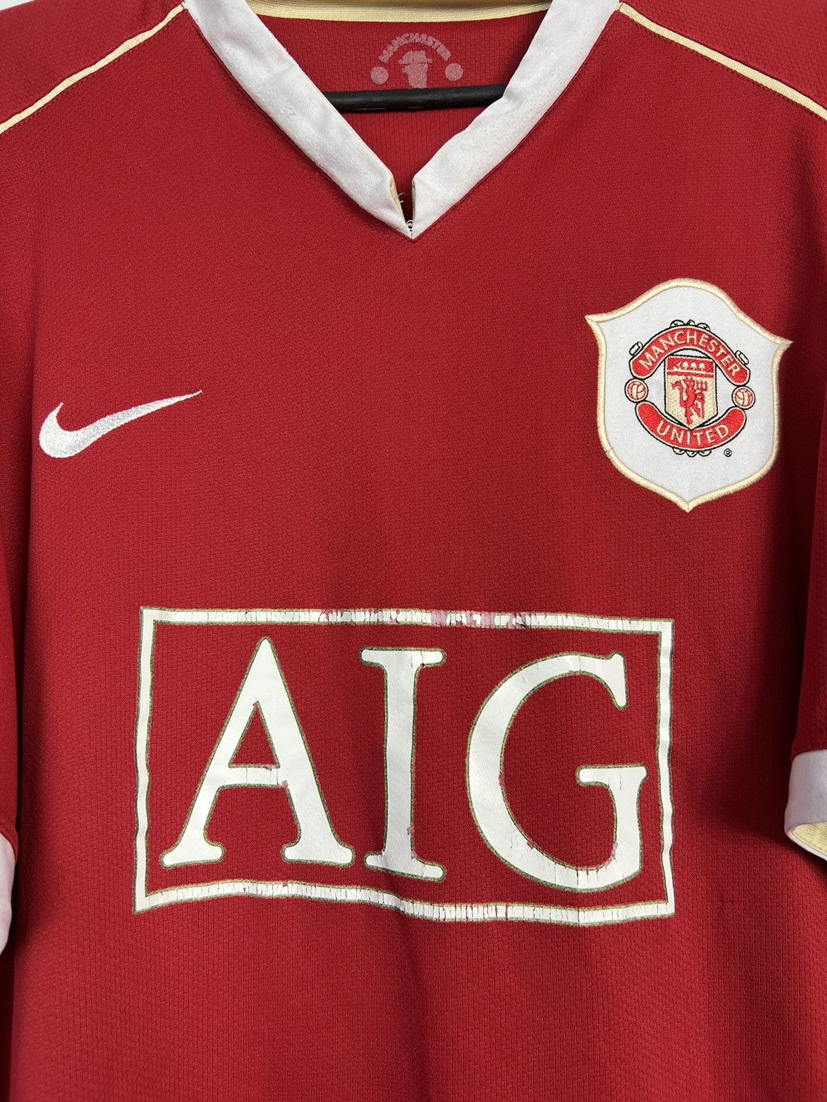 Spitfire Nike Manchester United 2006/2007 Soccer Jersey Size US XL / EU 56 / 4 - 2 Thumbnail