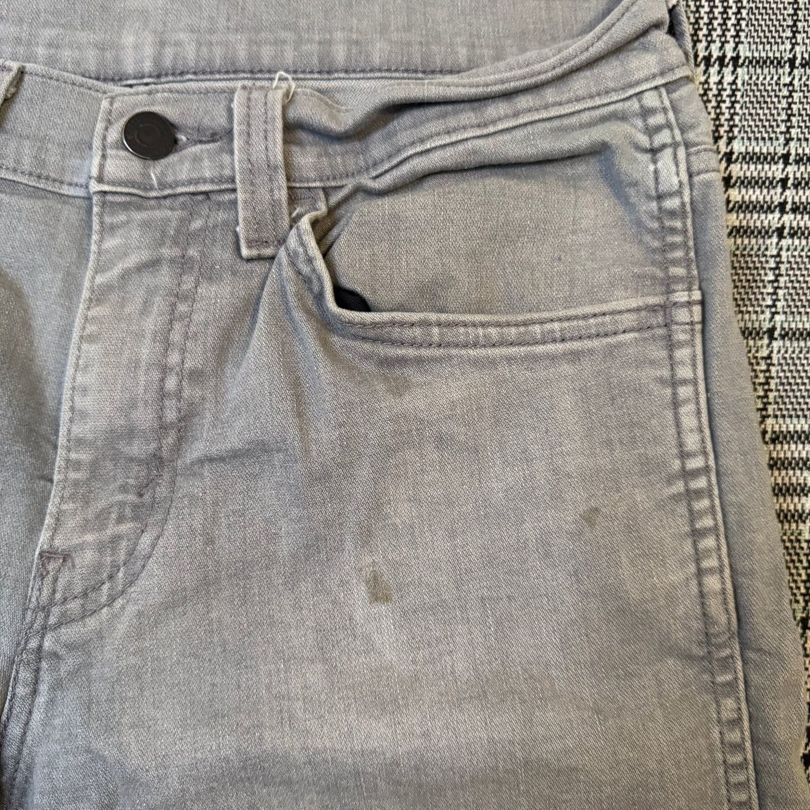 Levi's Levi's 511 Men's Jeans Gray Denim Slim Fit Stretch 31x32 Size US 31 - 4 Thumbnail