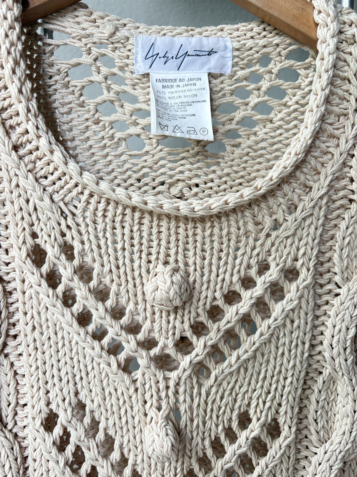 Yohji Yamamoto Yohji Yamamoto AW04 knitted blouse Size ONE SIZE - 3 Thumbnail