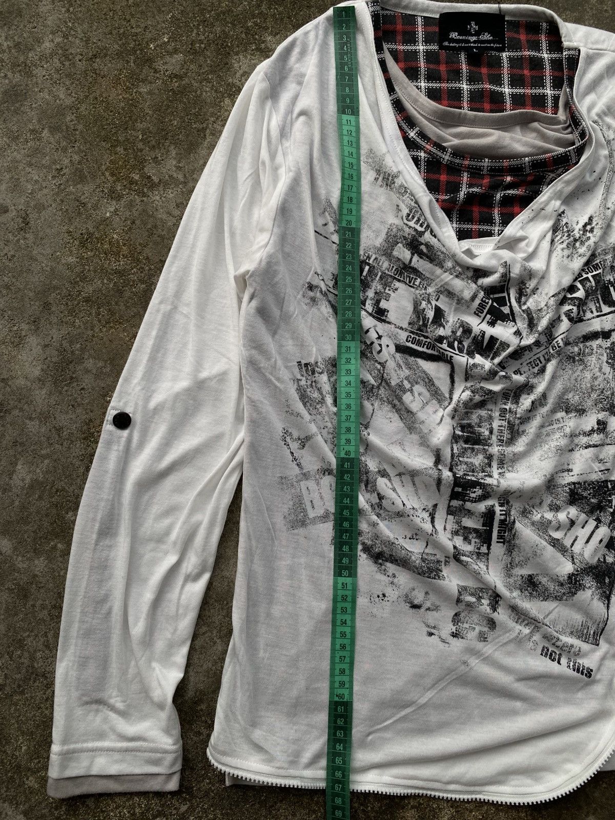 If Six Was Nine BERNINGS SHO PUNK GOTHIC TRIPLE LAYERED Size US L / EU 52-54 / 3 - 9 Thumbnail