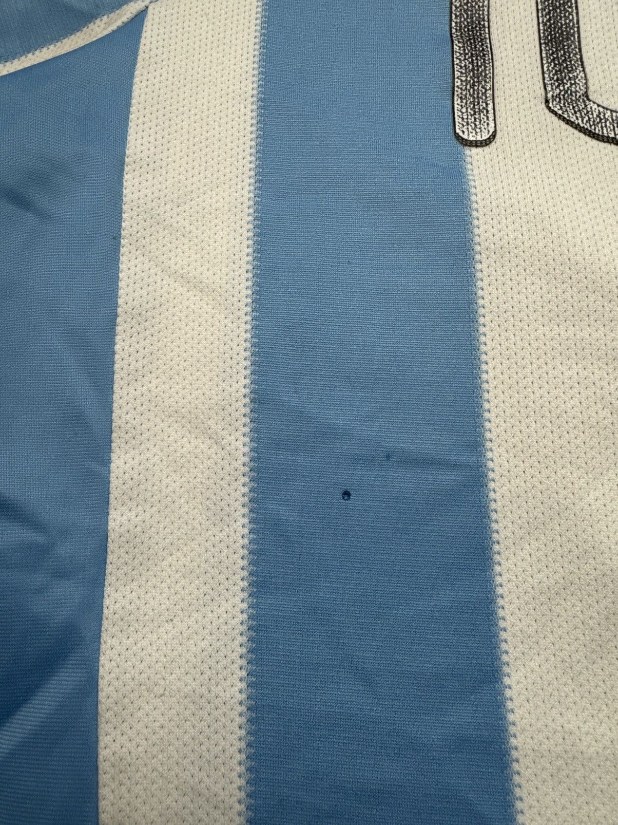 Adidas × Vintage #10 Messi Argentina Adidas Jersey 2009/10 home kit Men Xl Size US XL / EU 56 / 4 - 5 Thumbnail