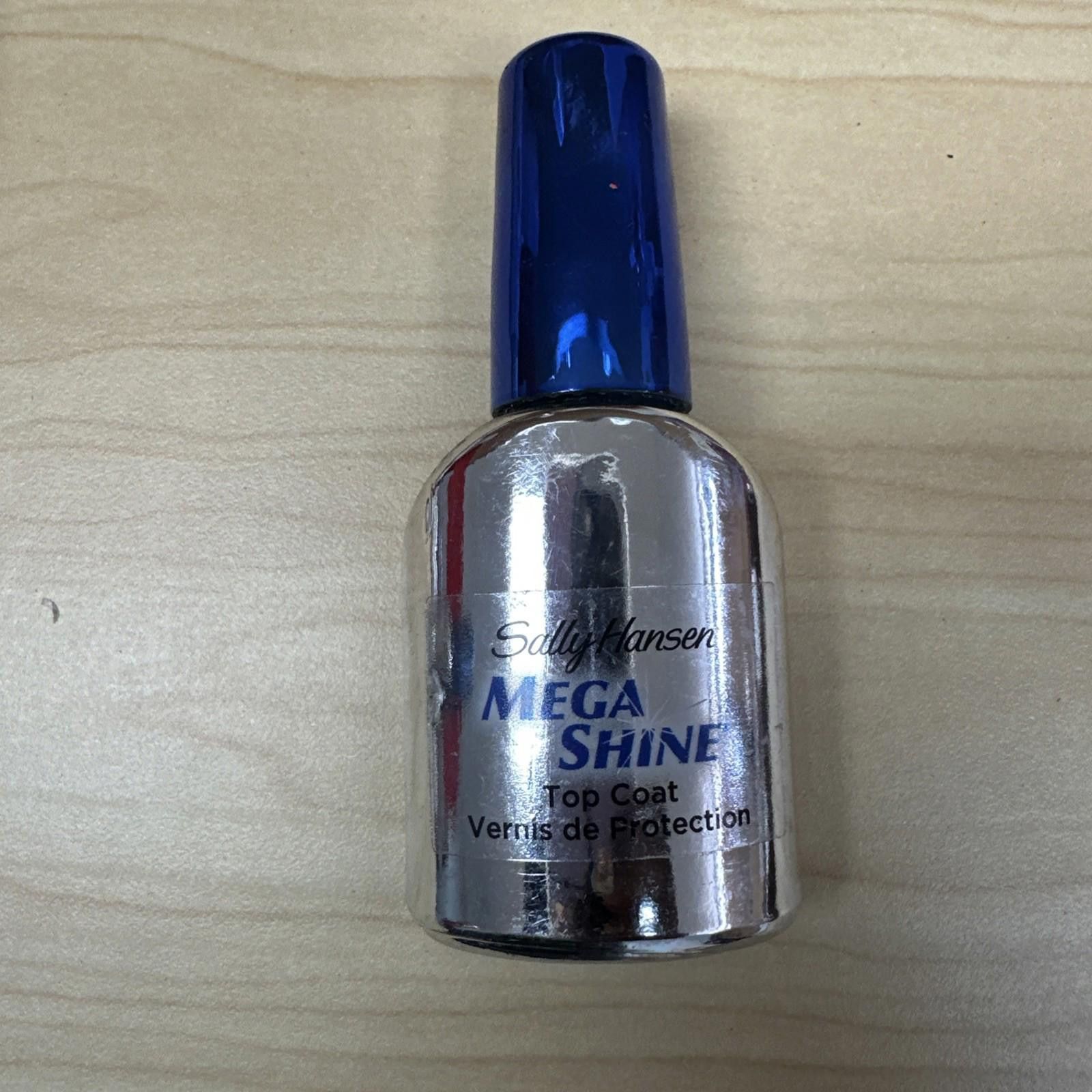 Other Sally Hansen Mega Shine Top Coat - Clear New Size ONE SIZE - 1 Thumbnail
