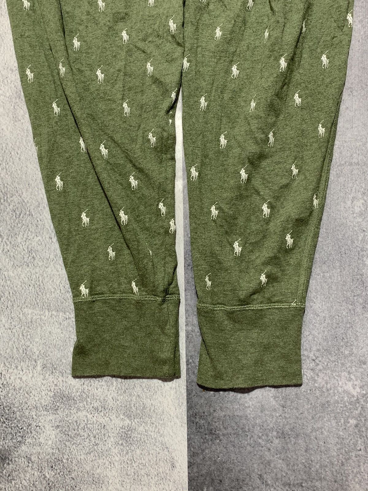 Polo Ralph Lauren × Vintage Vintage Y2K Polo Ralph Lauren monogrammed sweatpants size M Size 32" / US 10 / IT 46 - 8 Thumbnail