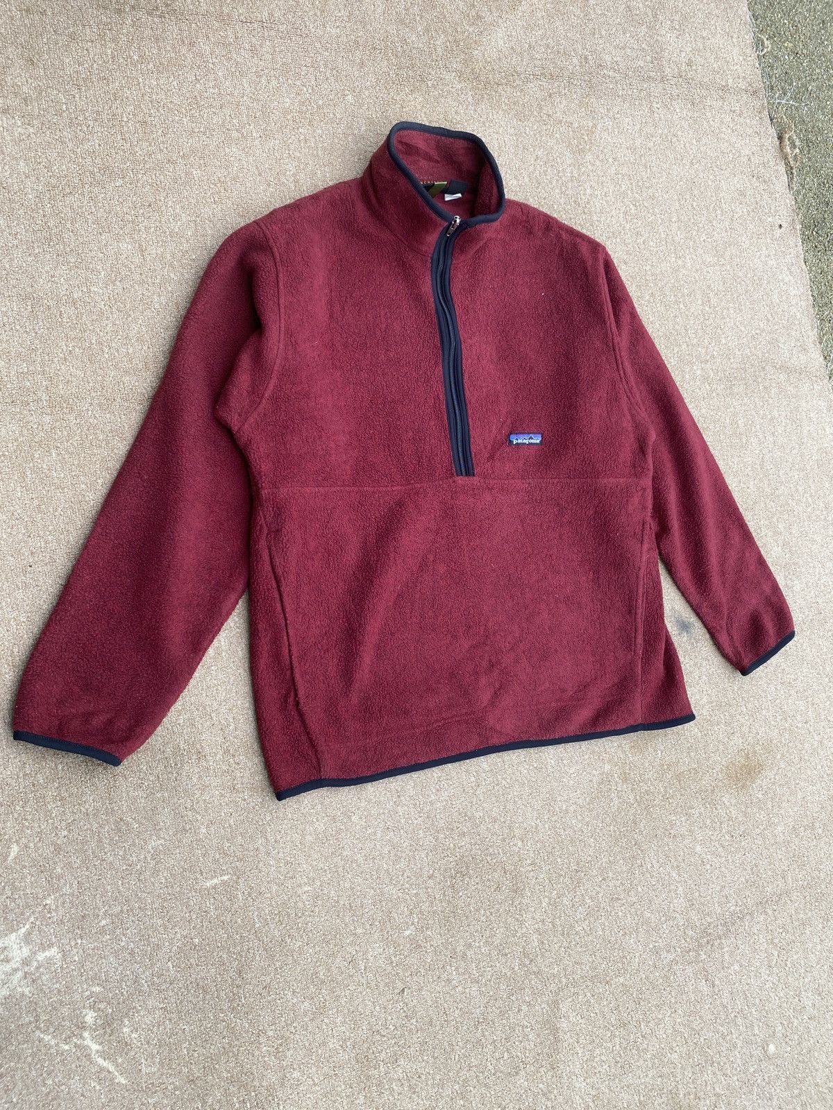 Patagonia Vintage patagonia cynchilla half zipper sweatshirt Size US L / EU 52-54 / 3 - 4 Thumbnail