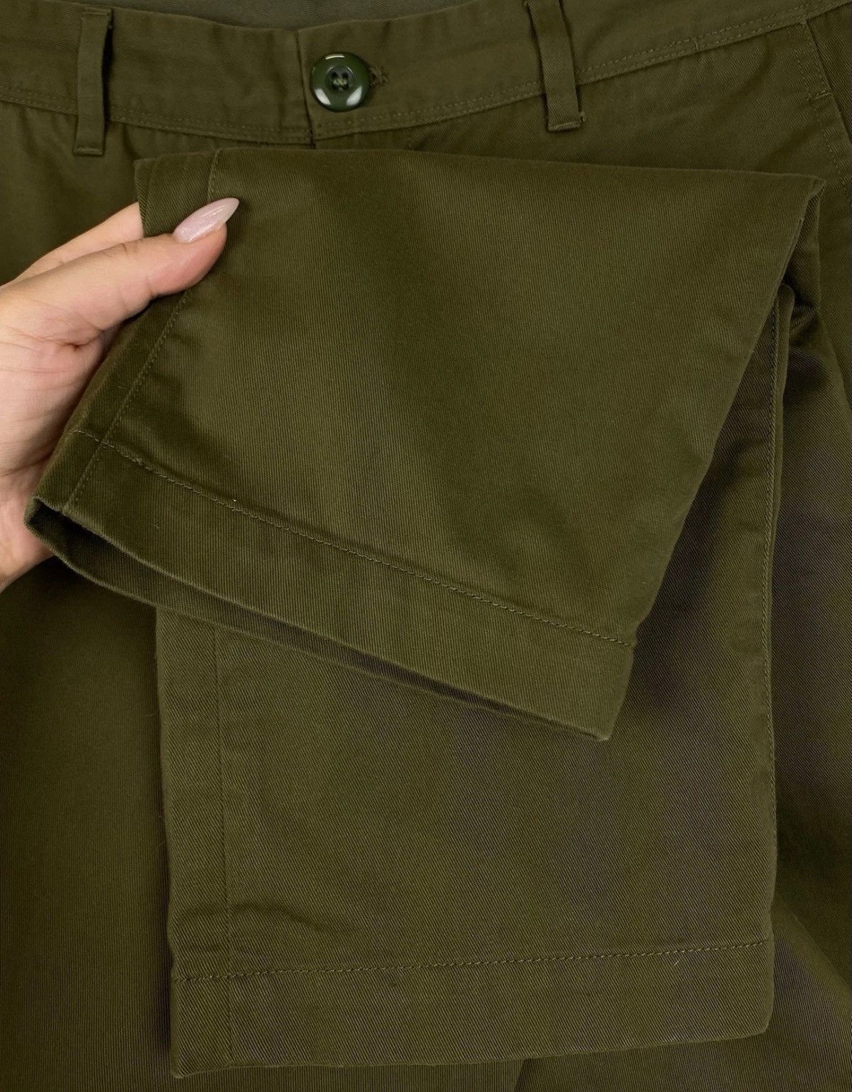 Fred Perry Fred Perry Chino Pants Trousers Khaki Olive Green Casual Size US 30 / EU 46 - 12 Thumbnail