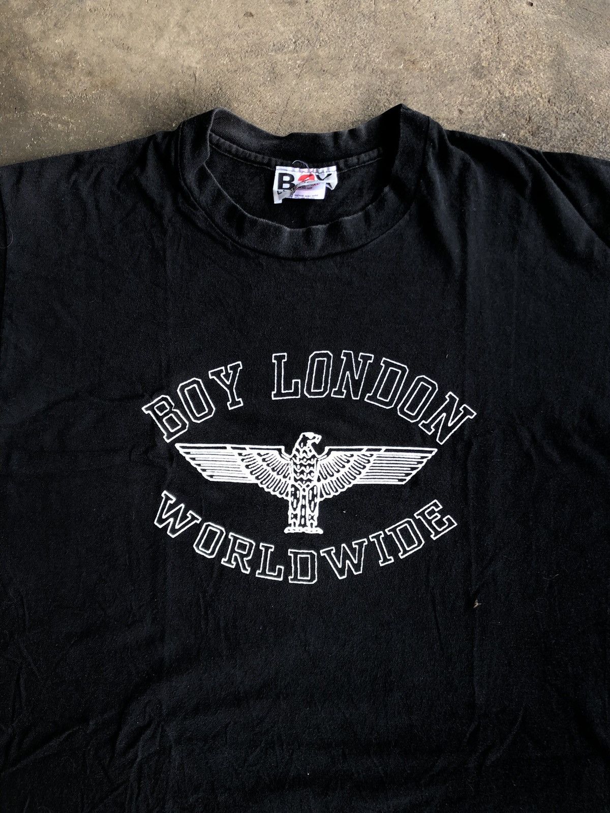 Anvil × Boy London × Vintage VINTAGE ! 90s Boy London tshirt Size US L / EU 52-54 / 3 - 2 Thumbnail
