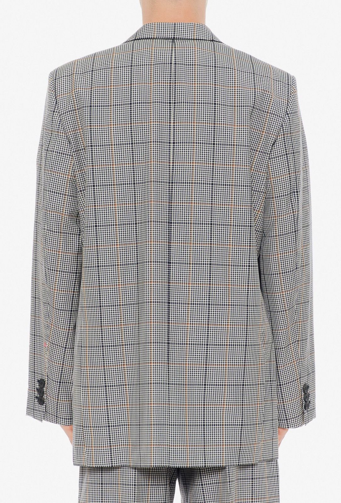 Marni Last Size Marni Grey Plaid Check Single Breast Blazer Size US L / EU 52-54 / 3 - 2 Thumbnail
