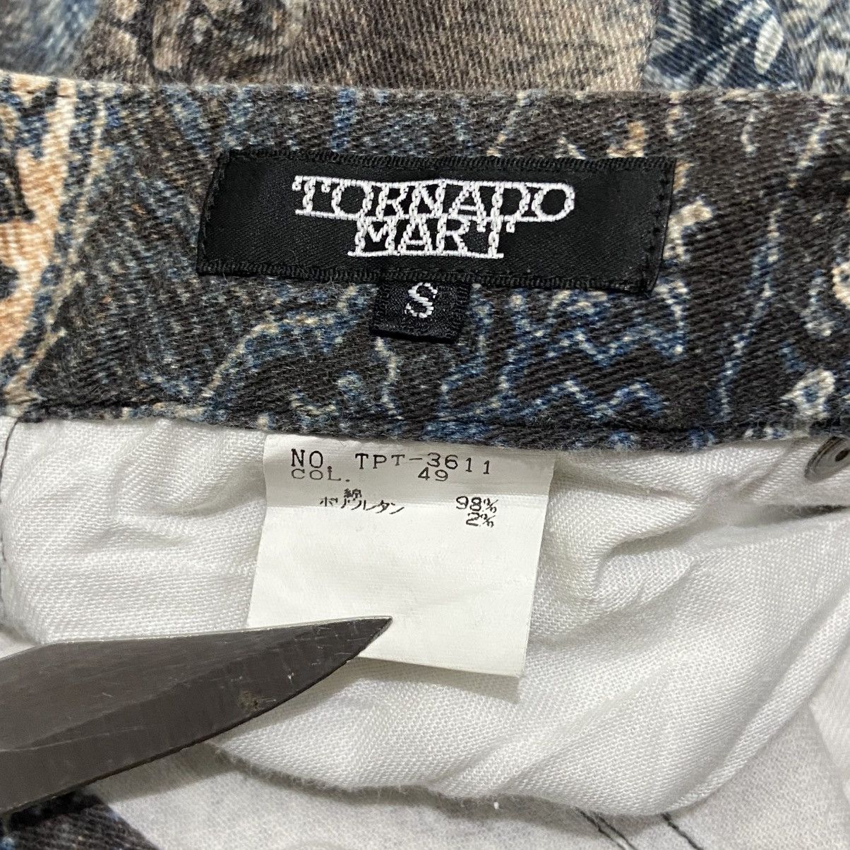 Tornado Mart 00’s Archive Tornado Mart Floral Flared Pants Size US 28 / EU 44 - 8 Thumbnail