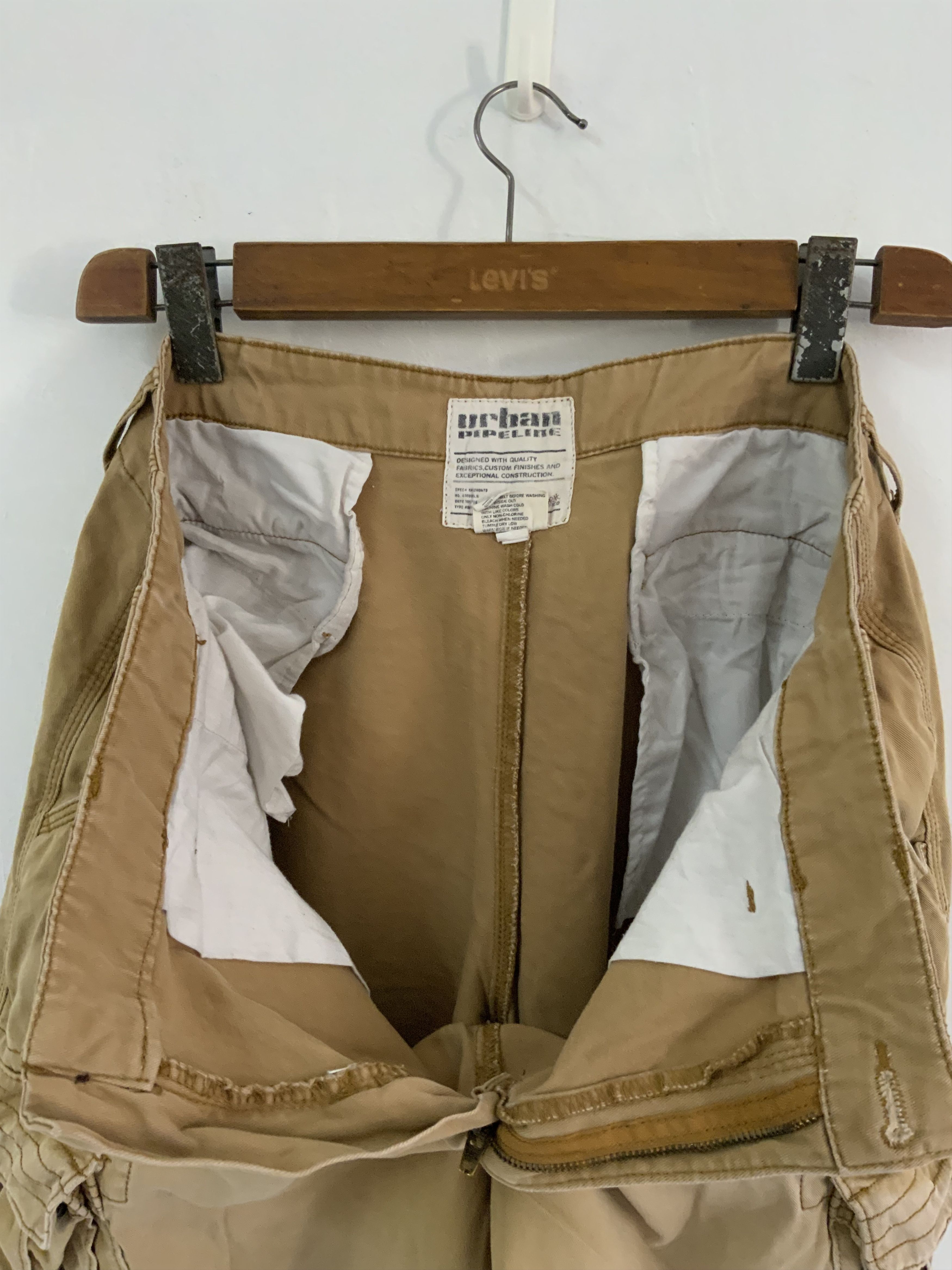 Urban Pipeline Urban Pipeline Khaki Cargo Multipocket 36 Short Pant Size US 36 / EU 52 - 7 Thumbnail