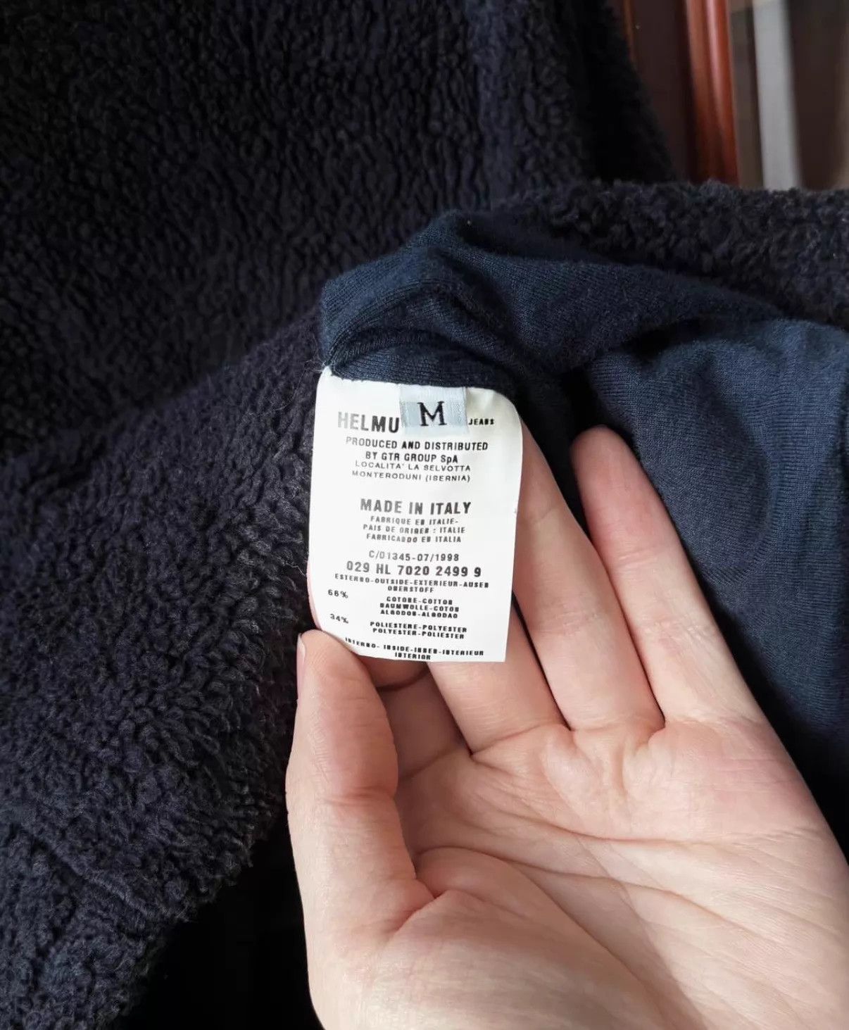 Helmut Lang Helmut Lang 98aw Polar Fleece Hoodie Size US M / EU 48-50 / 2 - 8 Thumbnail