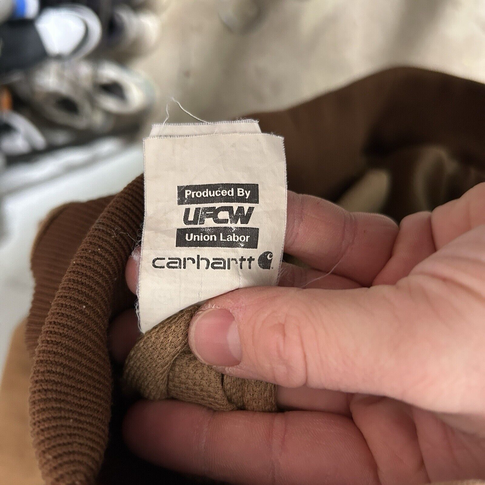 Carhartt Vintage Carhartt Thermal-Lined Active Jacket “Tan” J131 BRN Size US XL / EU 56 / 4 - 6 Thumbnail
