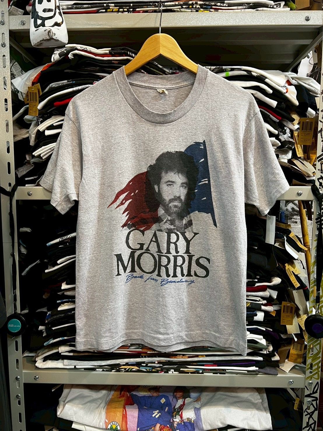 Band Tees Gary Morris 80’s Size US L / EU 52-54 / 3 - 1 Thumbnail