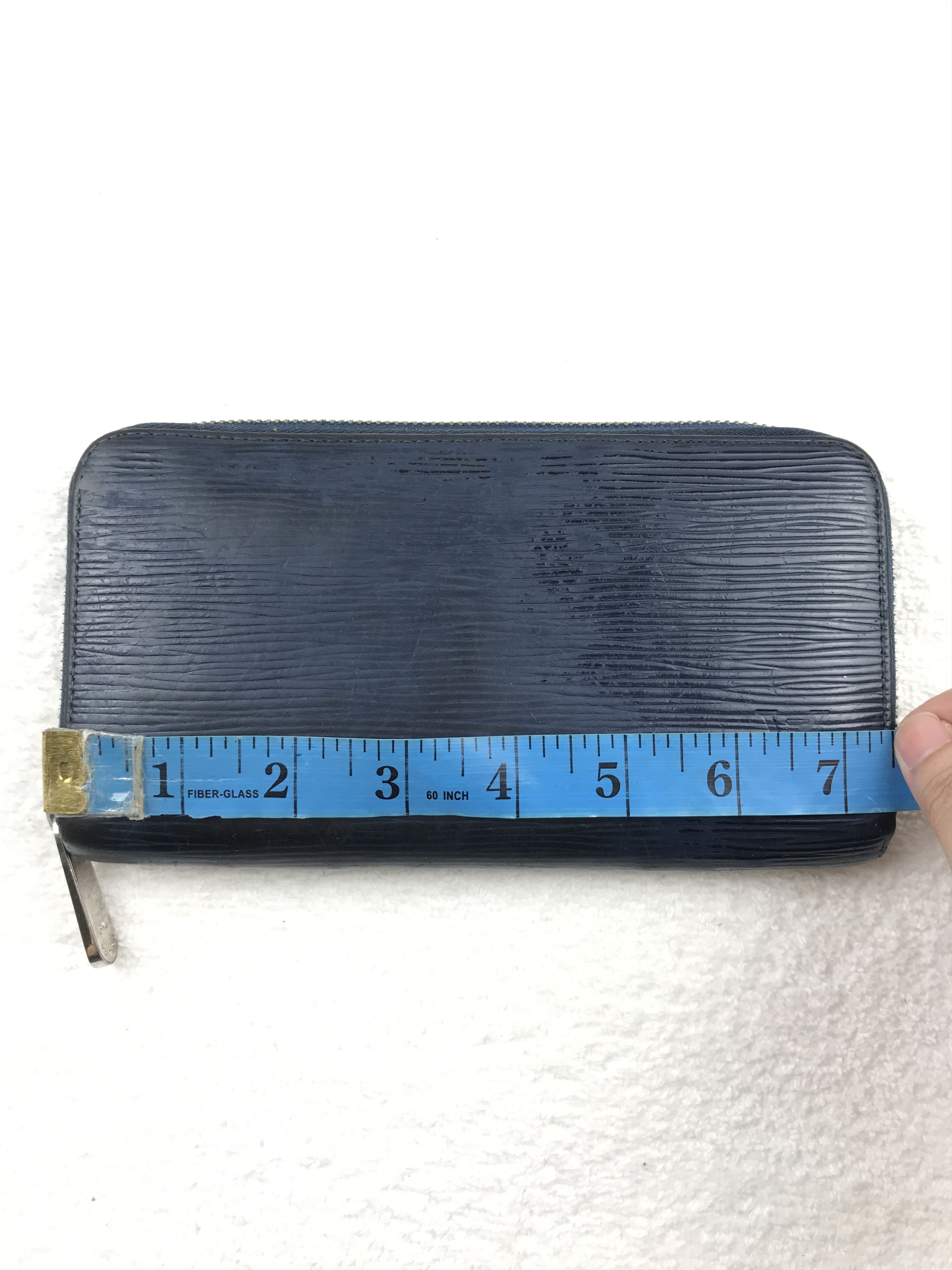 Louis Vuitton Zip Around Long Wallet Epi Leather