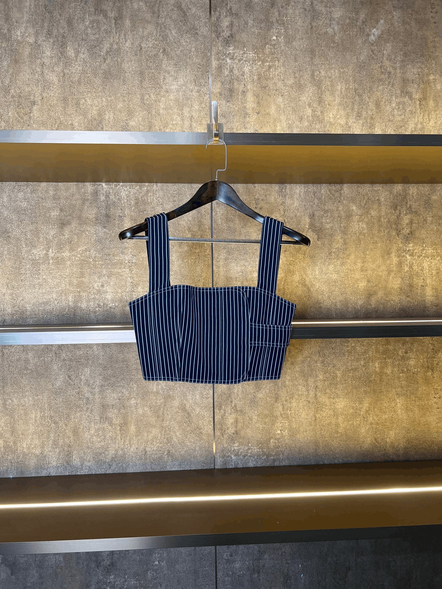 Dior Dior Striped Tank Top S Women Size S / US 4 / IT 40 - 1 Thumbnail