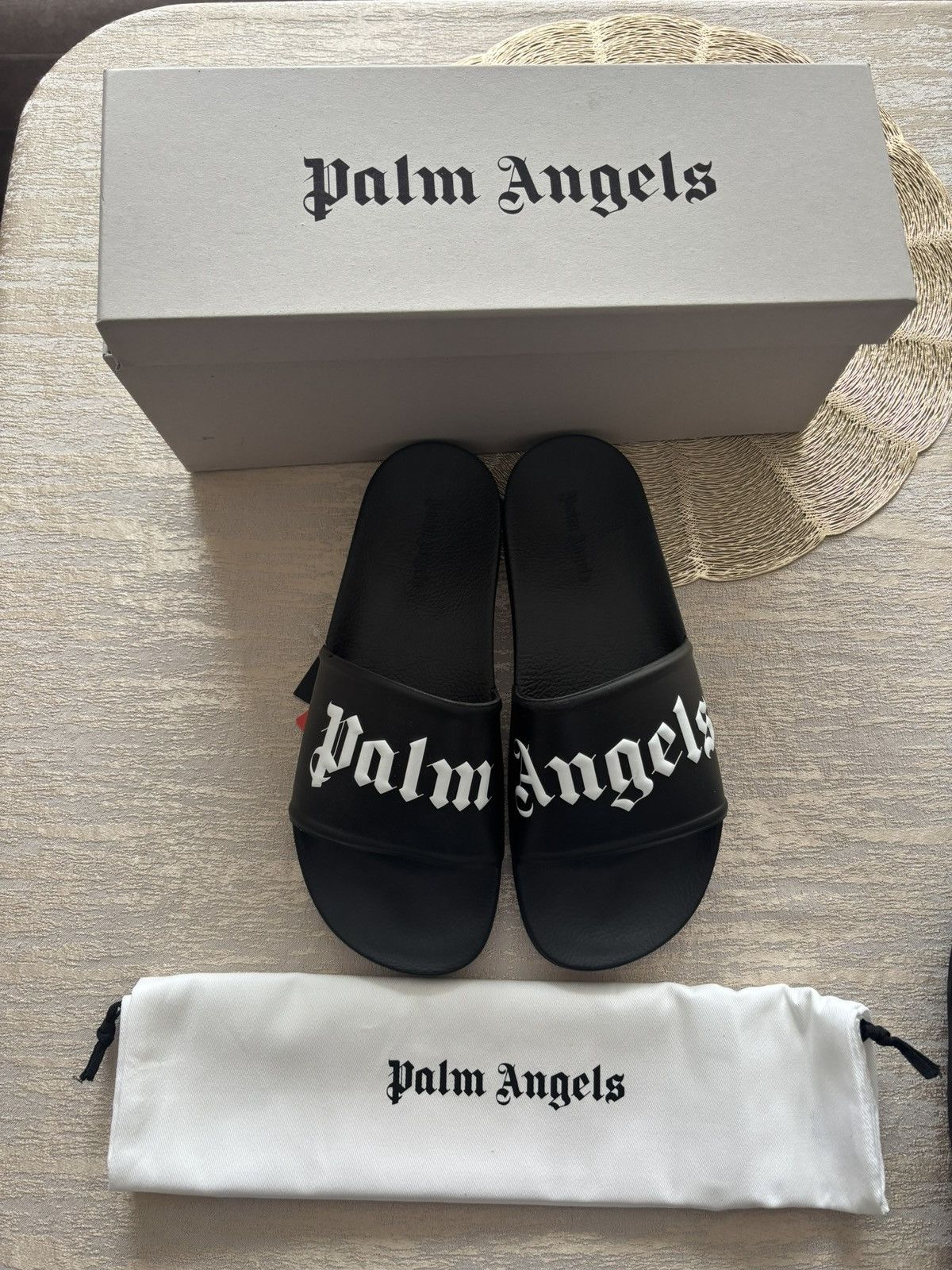 Palm Angels Palm Angels Pool Slides Size US 8 / EU 41 - 1 Thumbnail