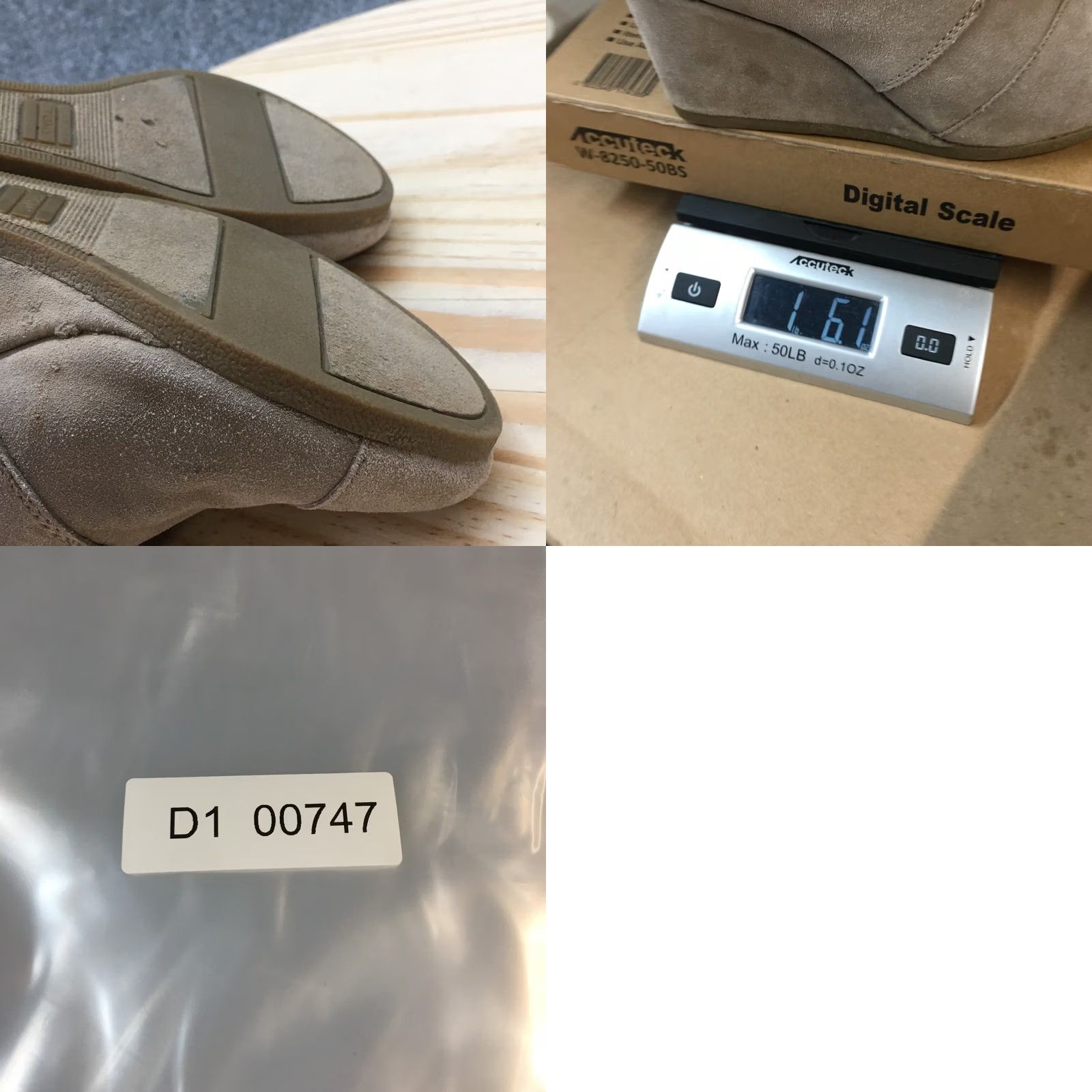 Toms TOMS Boots Womens 6 Desert Wedge Ankle Bootie Gray Suede Casual Lace Up Desert Boots 300614 Wedge Bootie Women Gray Shoes Mens? Size US 6 / IT 36 - 11 Thumbnail