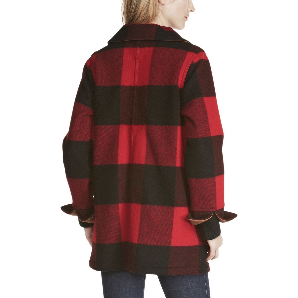 Gramicci Woolrich Blue Wool Buffalo Plaid Fall Winter Coat Small Size S / US 4 / IT 40 - 7 Thumbnail