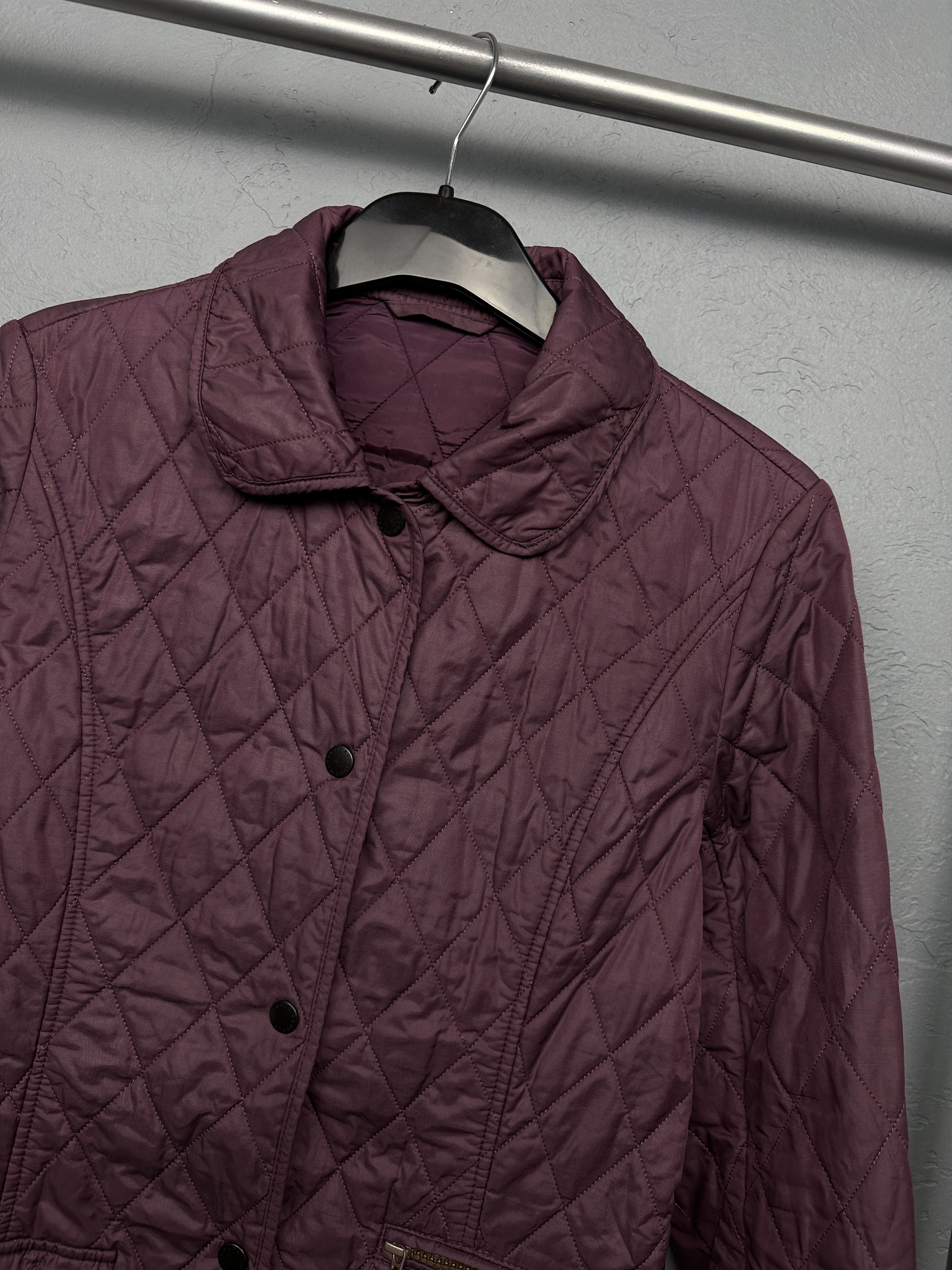 Barbour × Vintage Barbour Womens Vintage Cynthia Sheen Quilted Jacket Size M / US 6-8 / IT 42-44 - 2 Thumbnail