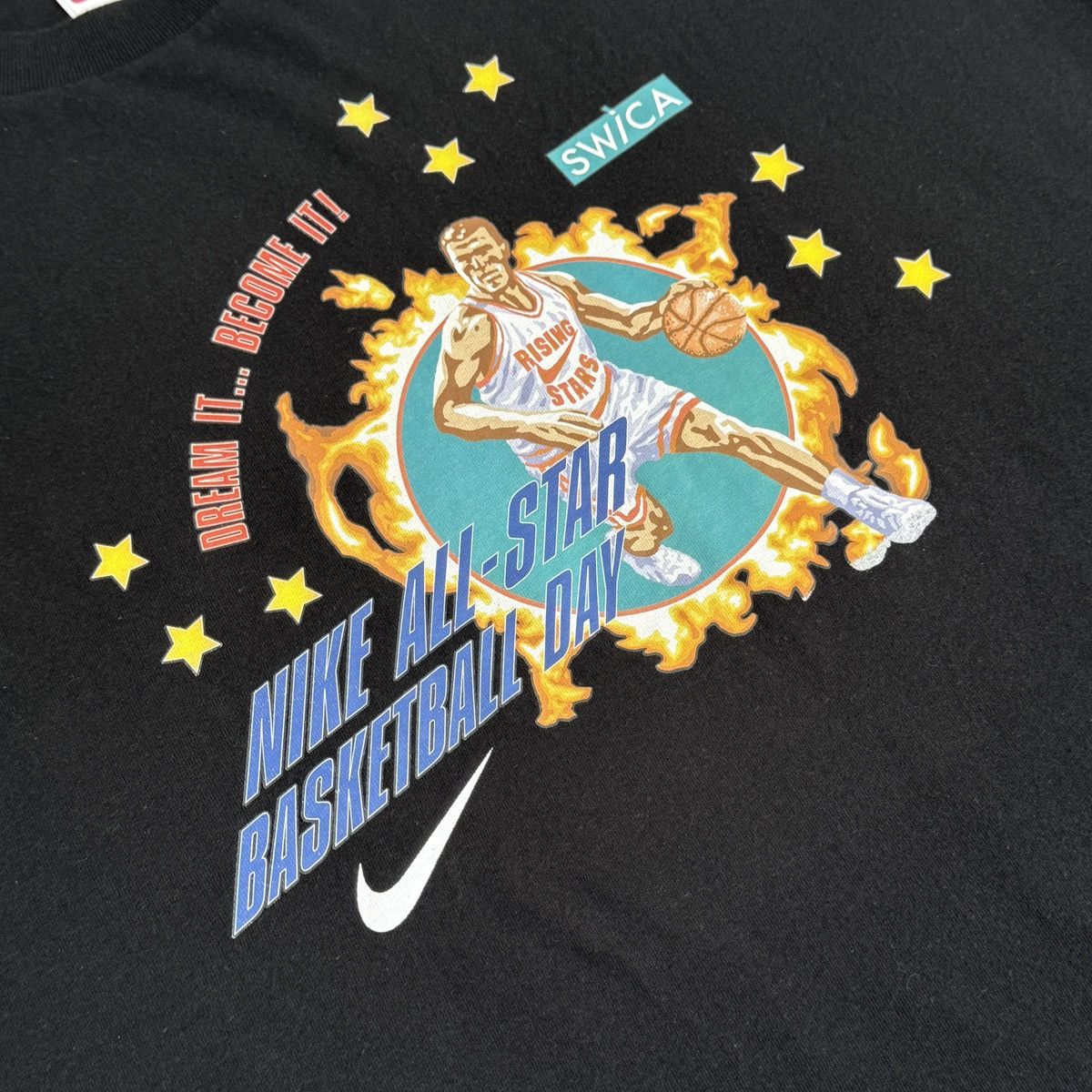 Nike Vintage Nike All-Star Basketball Day Rising Stars 90s Shirt Size US M / EU 48-50 / 2 - 6 Thumbnail