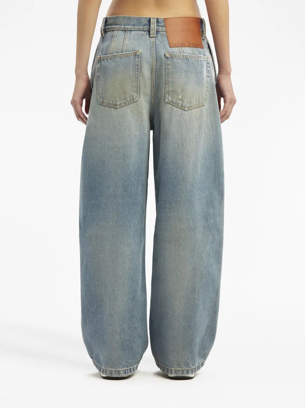 Palm Angels o1y1125 Denim Pant in Blue Size 25" / US 0 / IT 36 - 4 Thumbnail