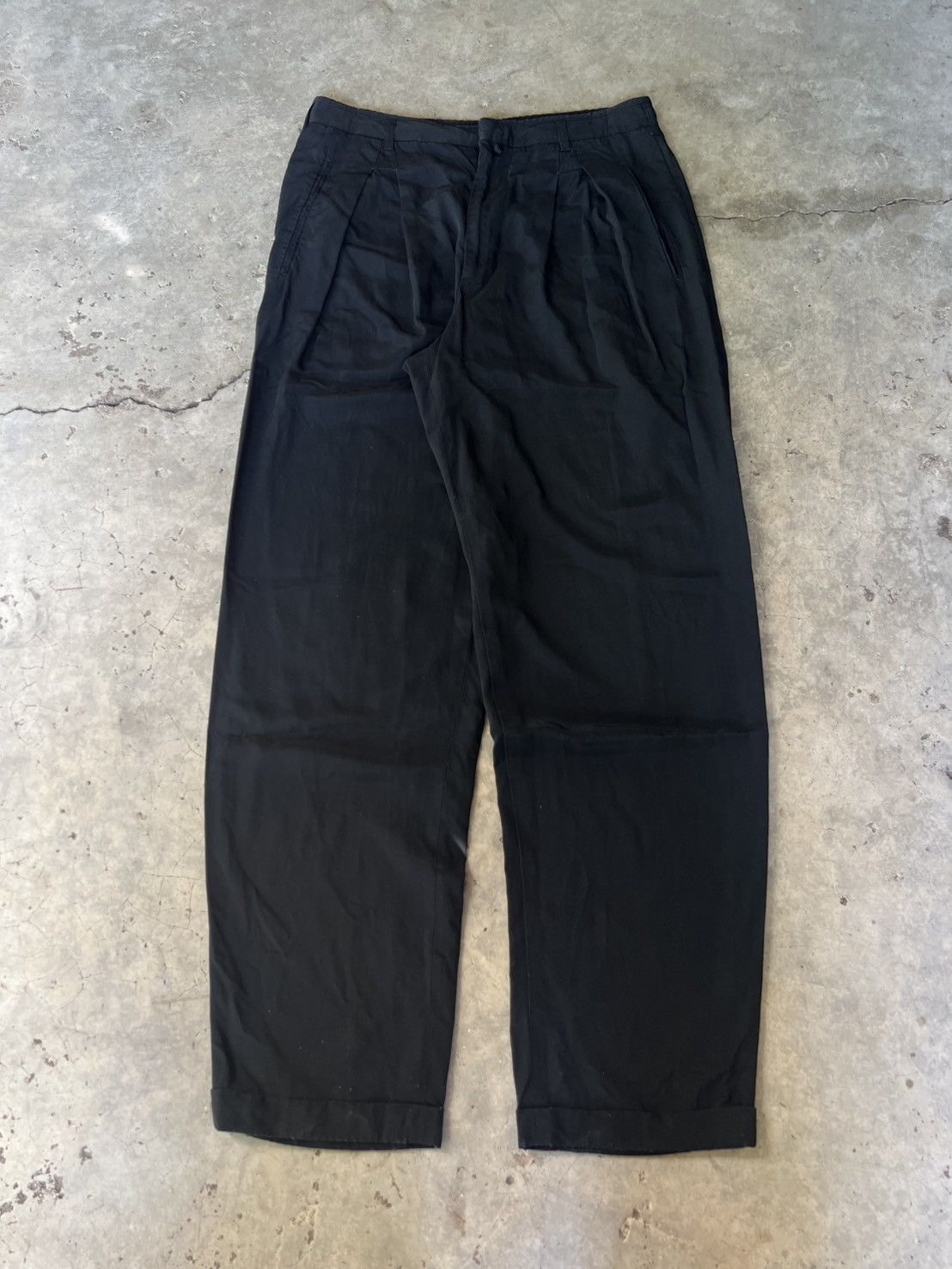 Marithe + Francois Girbaud RARE💥80s Marithe Francois Girbaud Trousers Pants Size US 31 - 1 Thumbnail