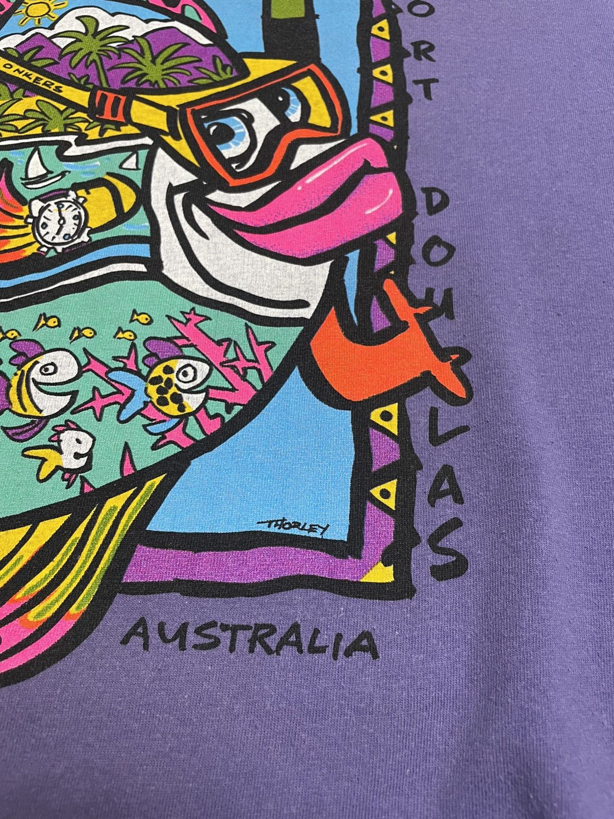 Quiksilver Vintage Quicksilver x Bonkers Australia Surf Style T-Shirt Size US XL / EU 56 / 4 - 16 Thumbnail