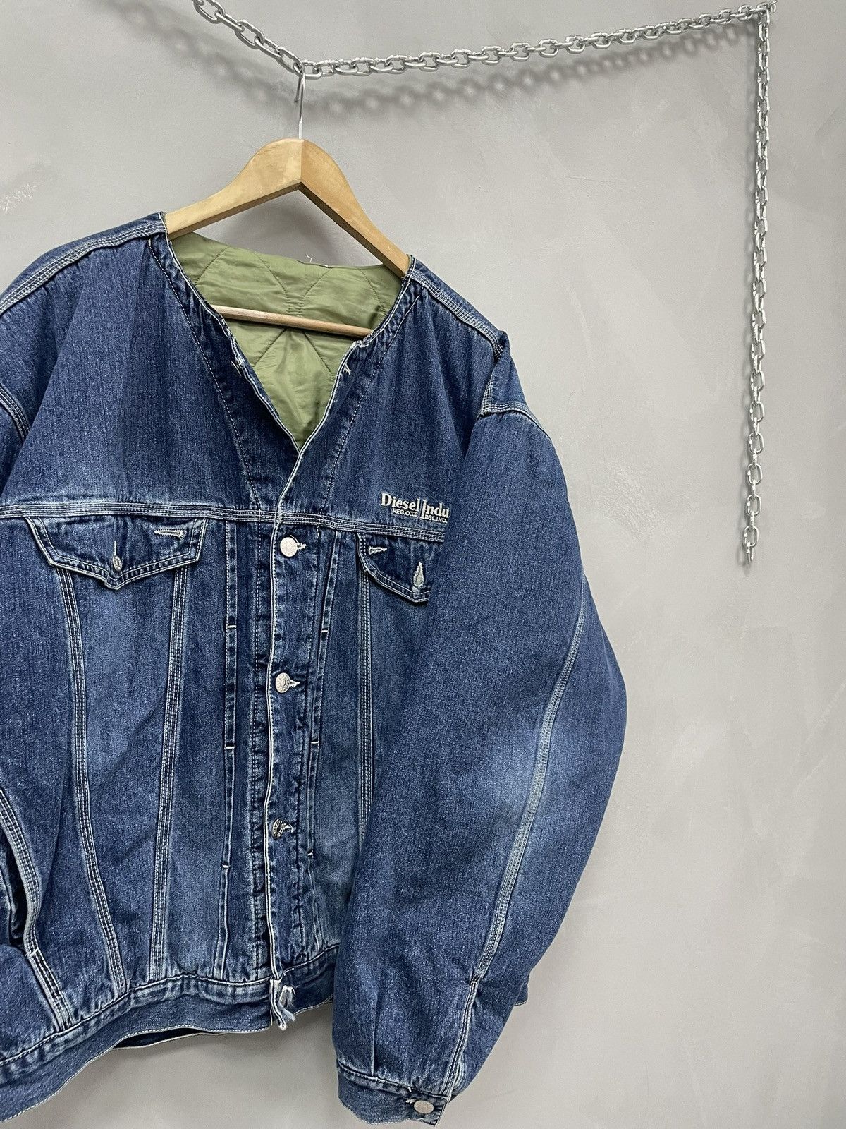 Diesel Diesel trucker denim jacket retro hype rare y2k Size US XXL / EU 58 / 5 - 11 Thumbnail