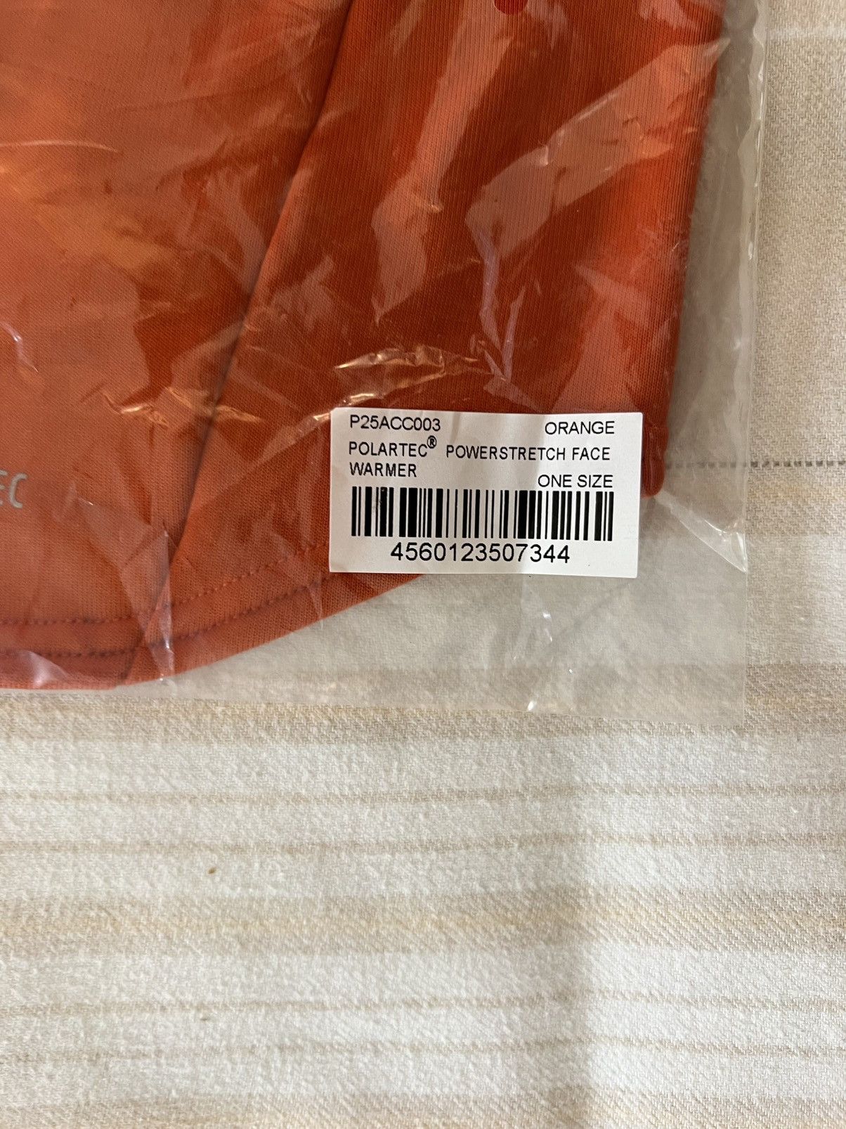 Palace × Polartec POLARTEC POWERSTRETCH FACE WARMER ORANGE Reflective Size ONE SIZE - 10 Thumbnail