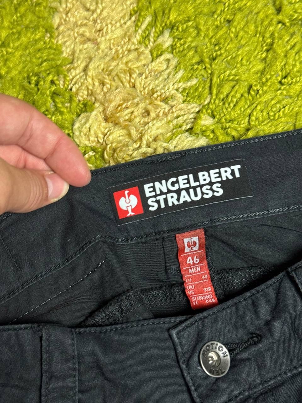 Stewart & Strauss Vintage Engelbert Strauss Workwear Cargo Pants Size US 31 - 6 Thumbnail