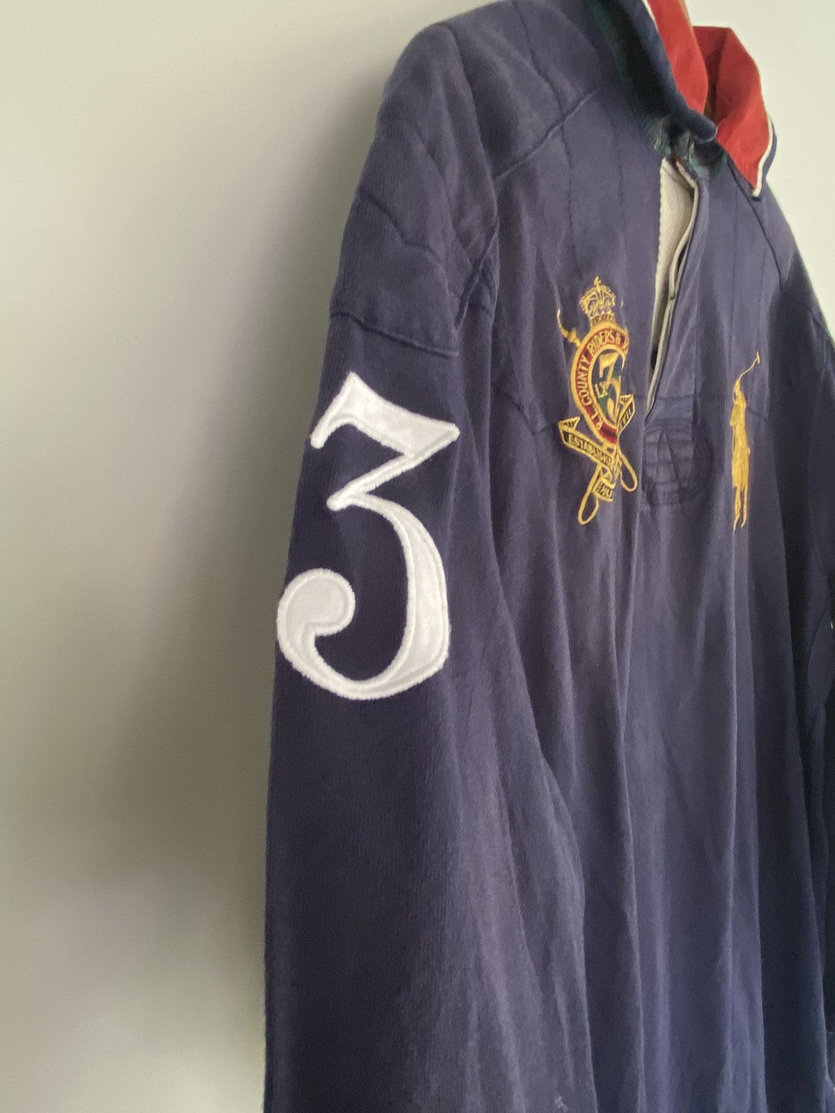 Polo Ralph Lauren Polo Ralph Lauren County Riders Jockey Club L/Sleeve Shirt Size US L / EU 52-54 / 3 - 7 Thumbnail