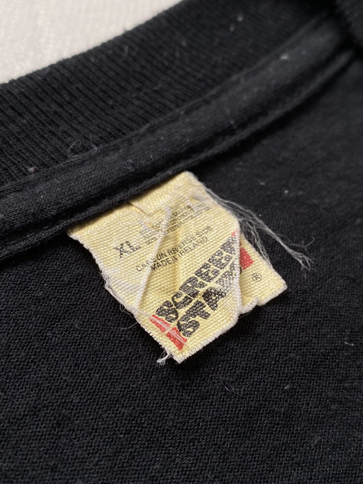 Vintage Vintage 80s 18F SQN Air Force Military Black Soft Tee Size US XL / EU 56 / 4 - 3 Thumbnail