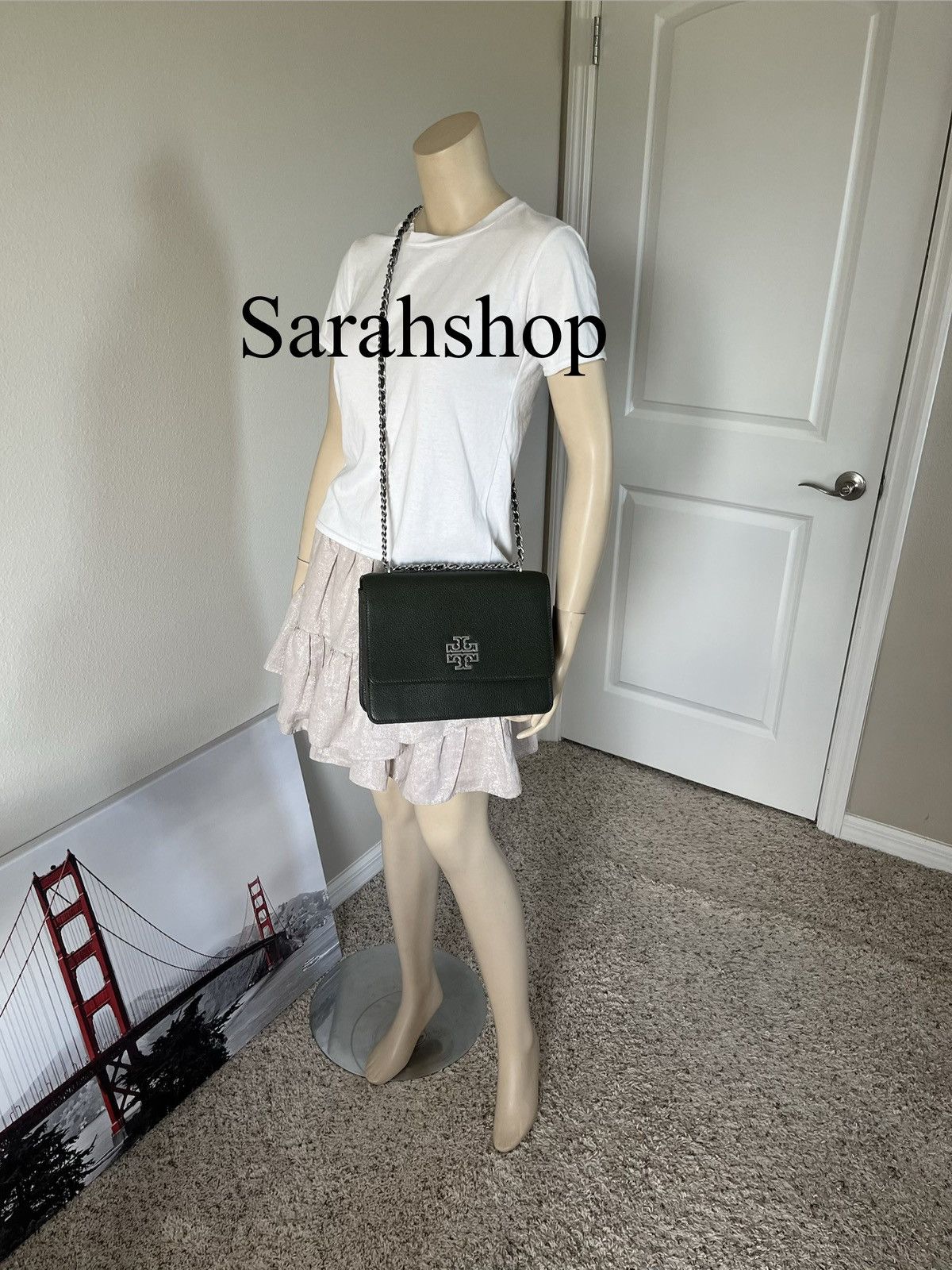 Tory Burch Tory Burch Britten Adjustable Shoulder Bag Size ONE SIZE - 8 Thumbnail