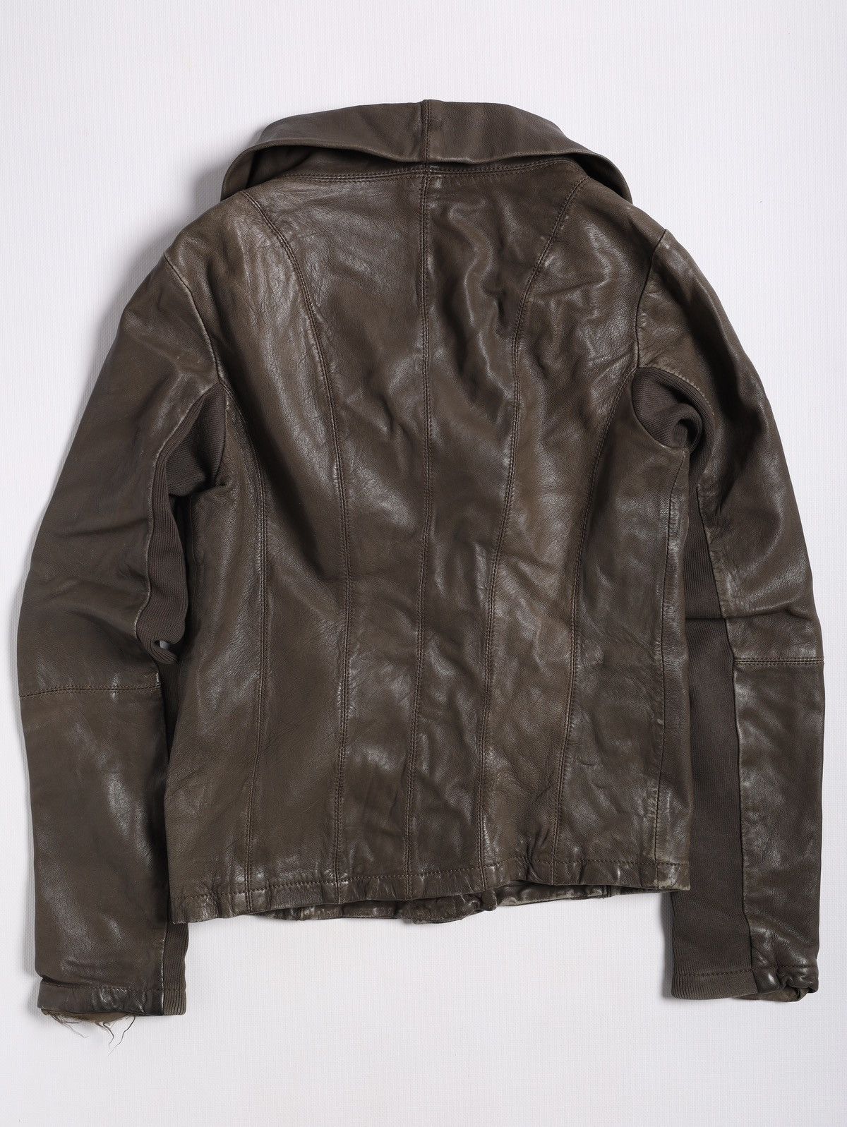 Allsaints Allsaints Kadian Leather Biker Jacket Size L / US 10 / IT 46 - 2 Thumbnail