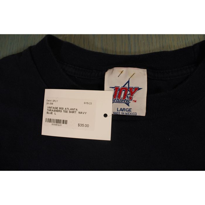 Vintage Vintage 90's Joy Athletic Atlanta Thrashers T-shirt | Grailed