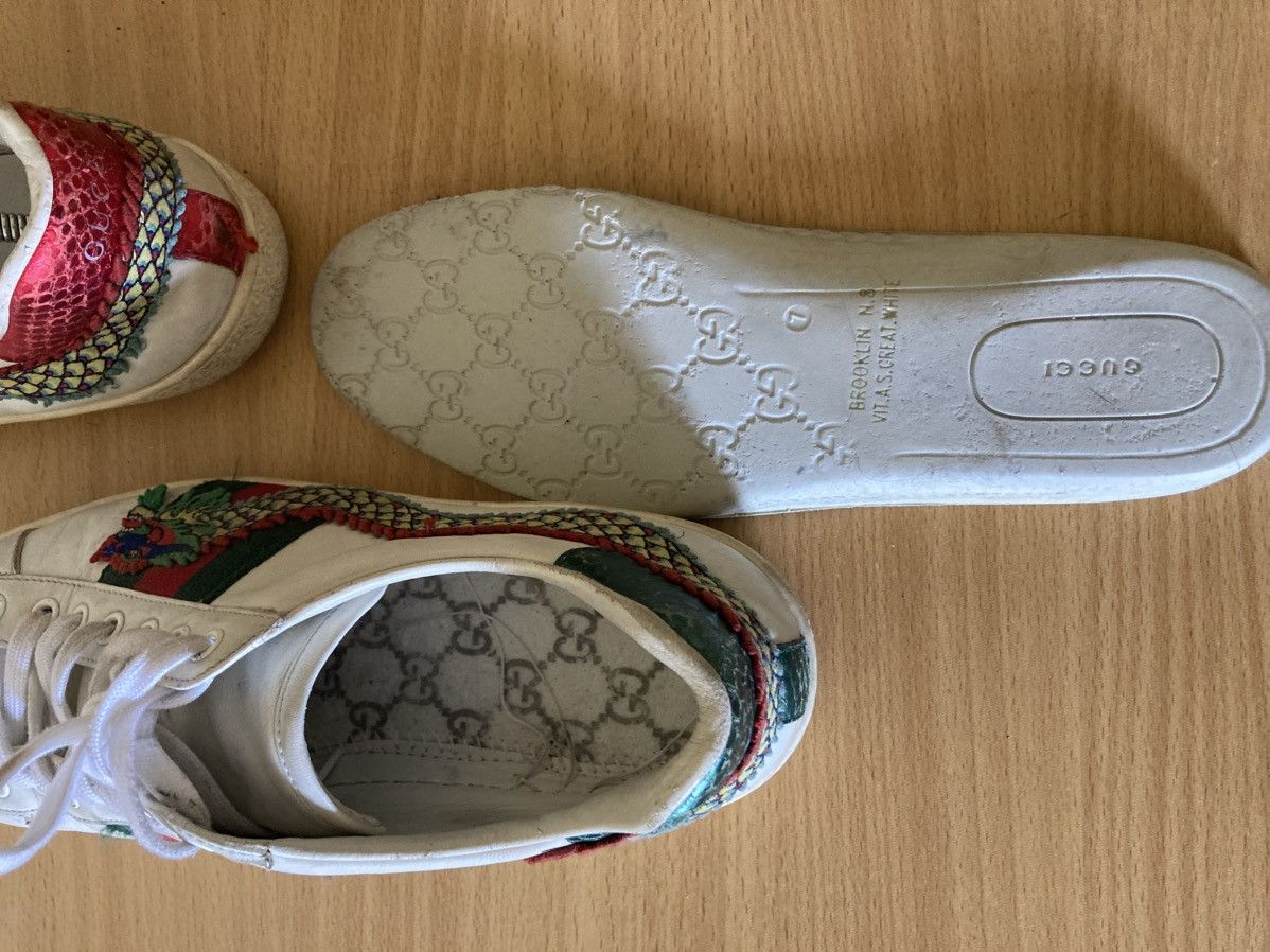 Gucci Gucci Ace Lowtop sneakers Size 8 Size US 8 / EU 41 - 13 Thumbnail