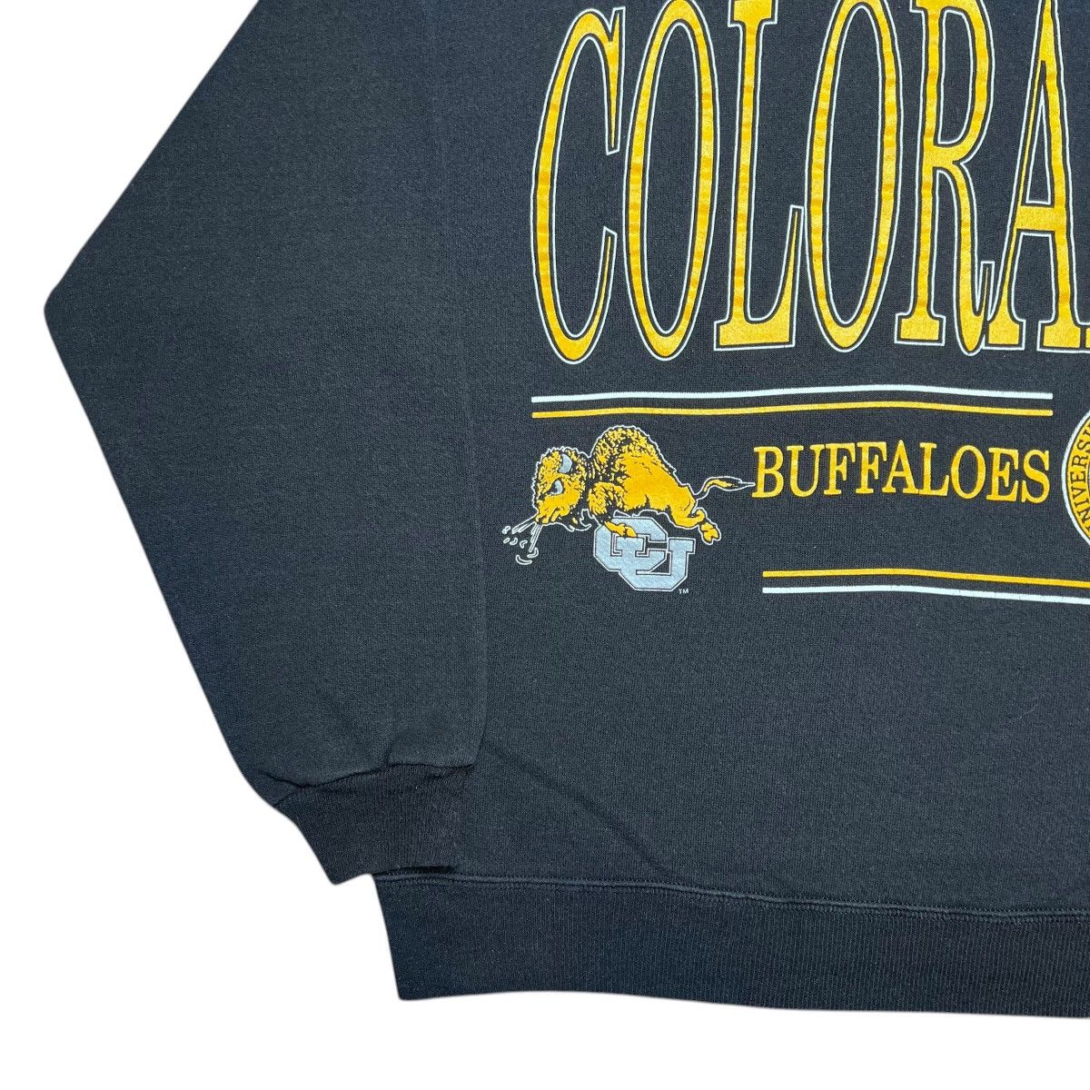 NCAA 1980s NCAA Colorado Buffaloes Spell Out Mascot Sweatshirt Size US L / EU 52-54 / 3 - 16 Thumbnail