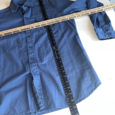 Casablanca Casa Blanca Shirt Mens Medium Blue Long Sleeve Business Casu Size US M / EU 48-50 / 2 - 11 Thumbnail