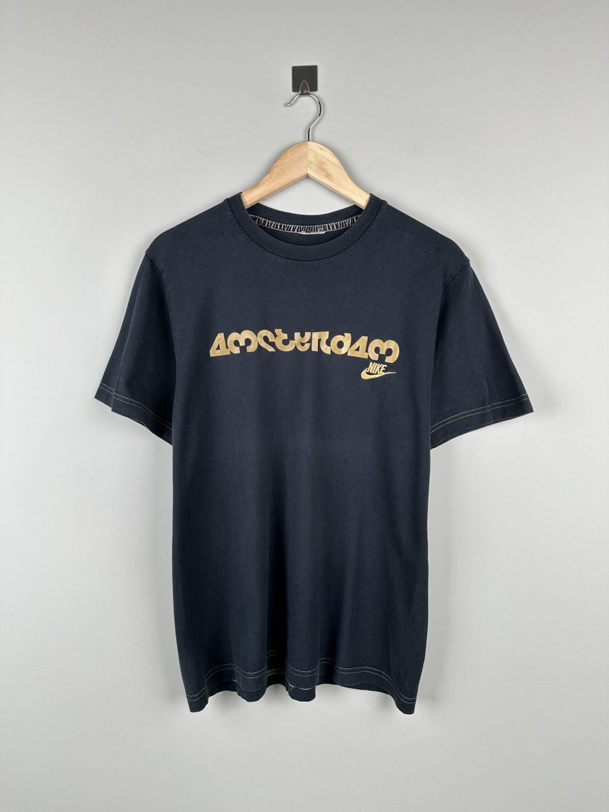 Nike Vintage Y2k Nike 2007 Numbers Print Logo Tee Size US M / EU 48-50 / 2 - 2 Thumbnail