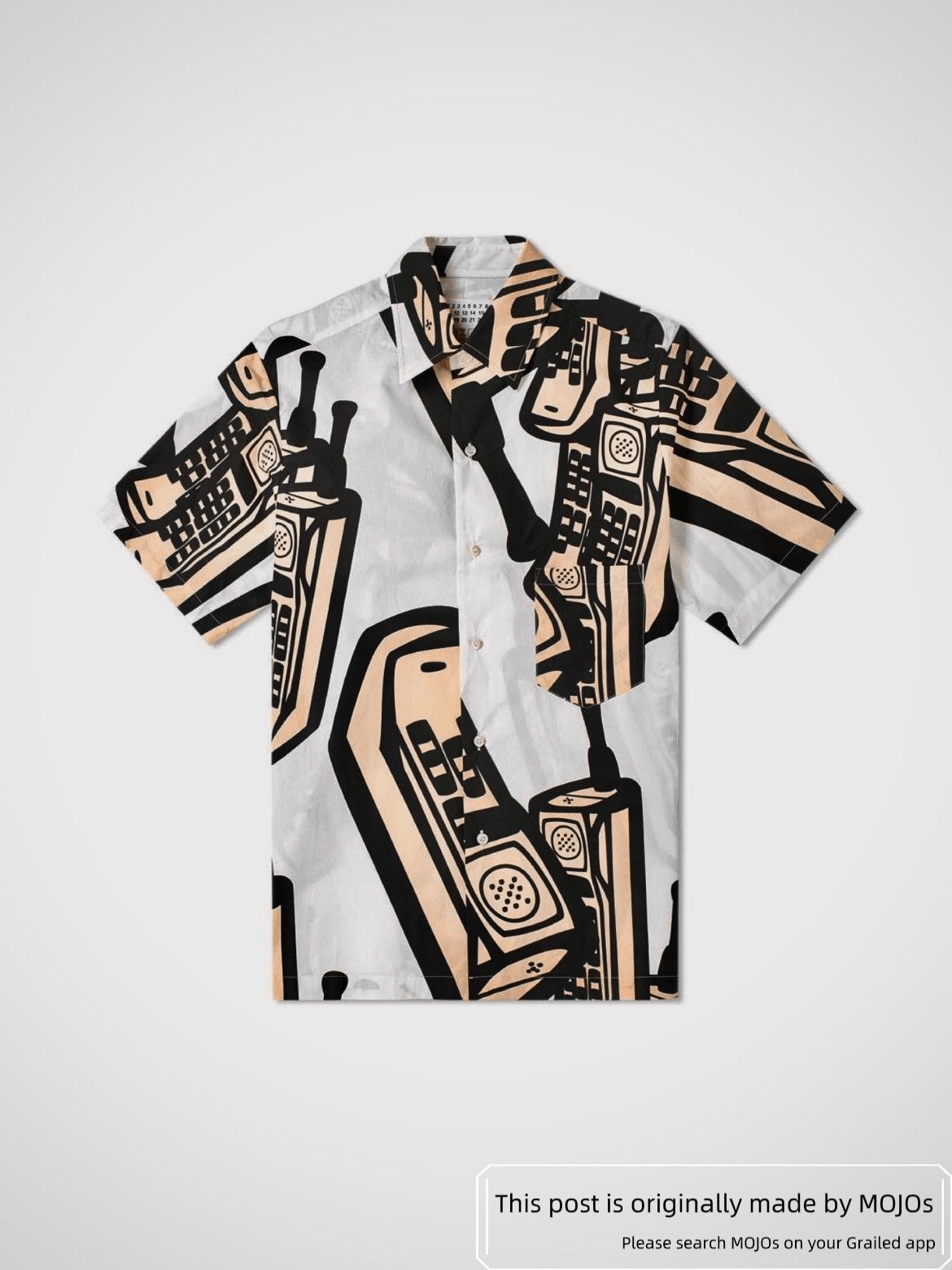 Sz 39 Maison Margiela 19SS Painting Shirt