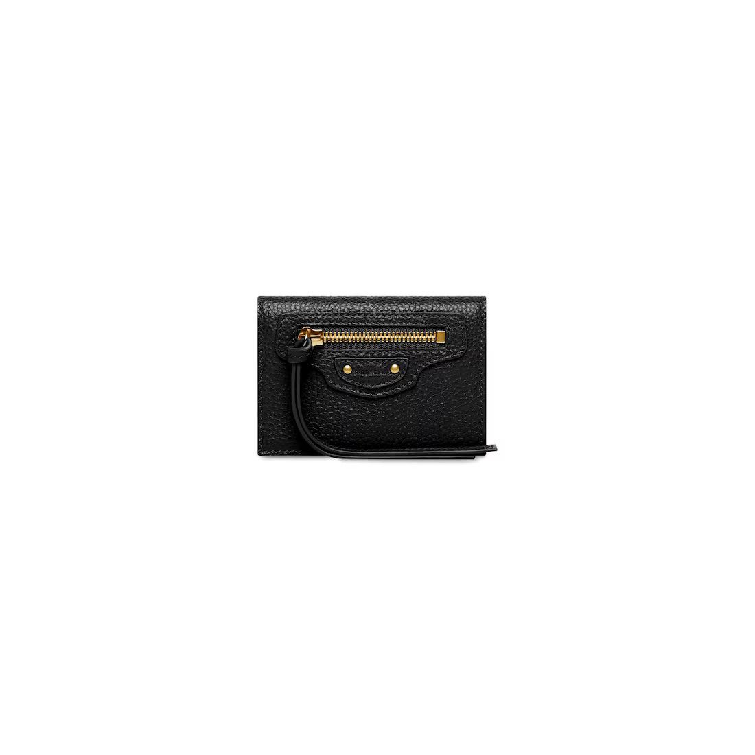 Balenciaga o1srvl11e1124 Size: OS / Neo Classic Mini Wallet in Black Size ONE SIZE - 1 Preview