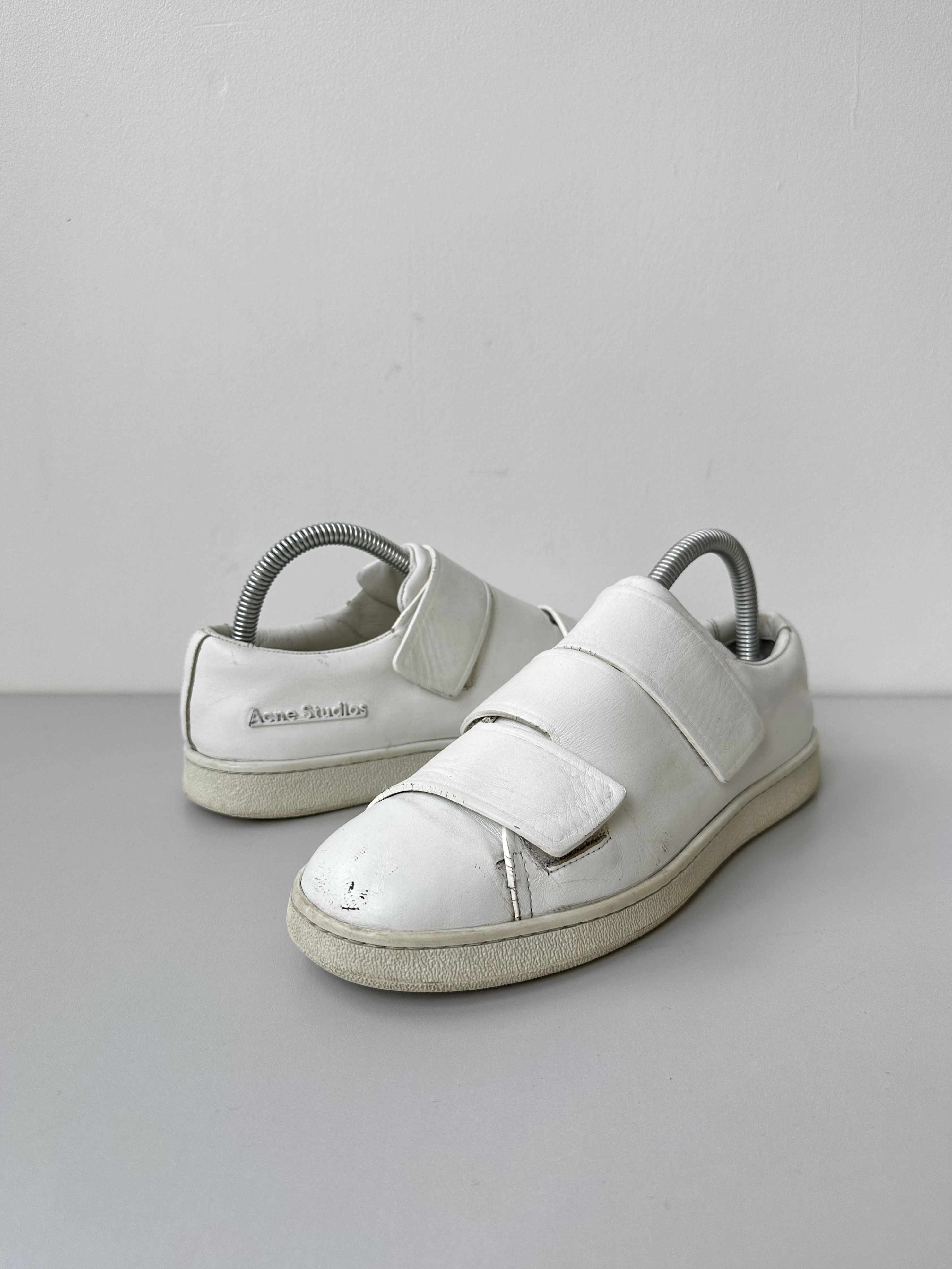 Acne Studios Acne Studios Leather Trainers Low Top Sneakers Size US 7 / IT 37 - 3 Thumbnail