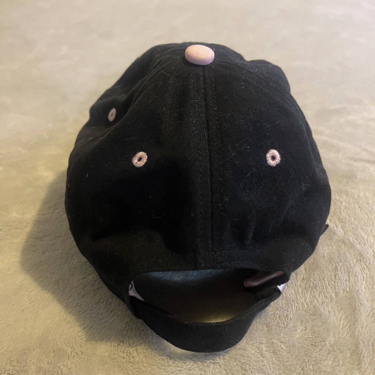Caterpillar Caterpillar Racing Hat Women One Size Black Baseball Cap Size ONE SIZE - 6 Thumbnail