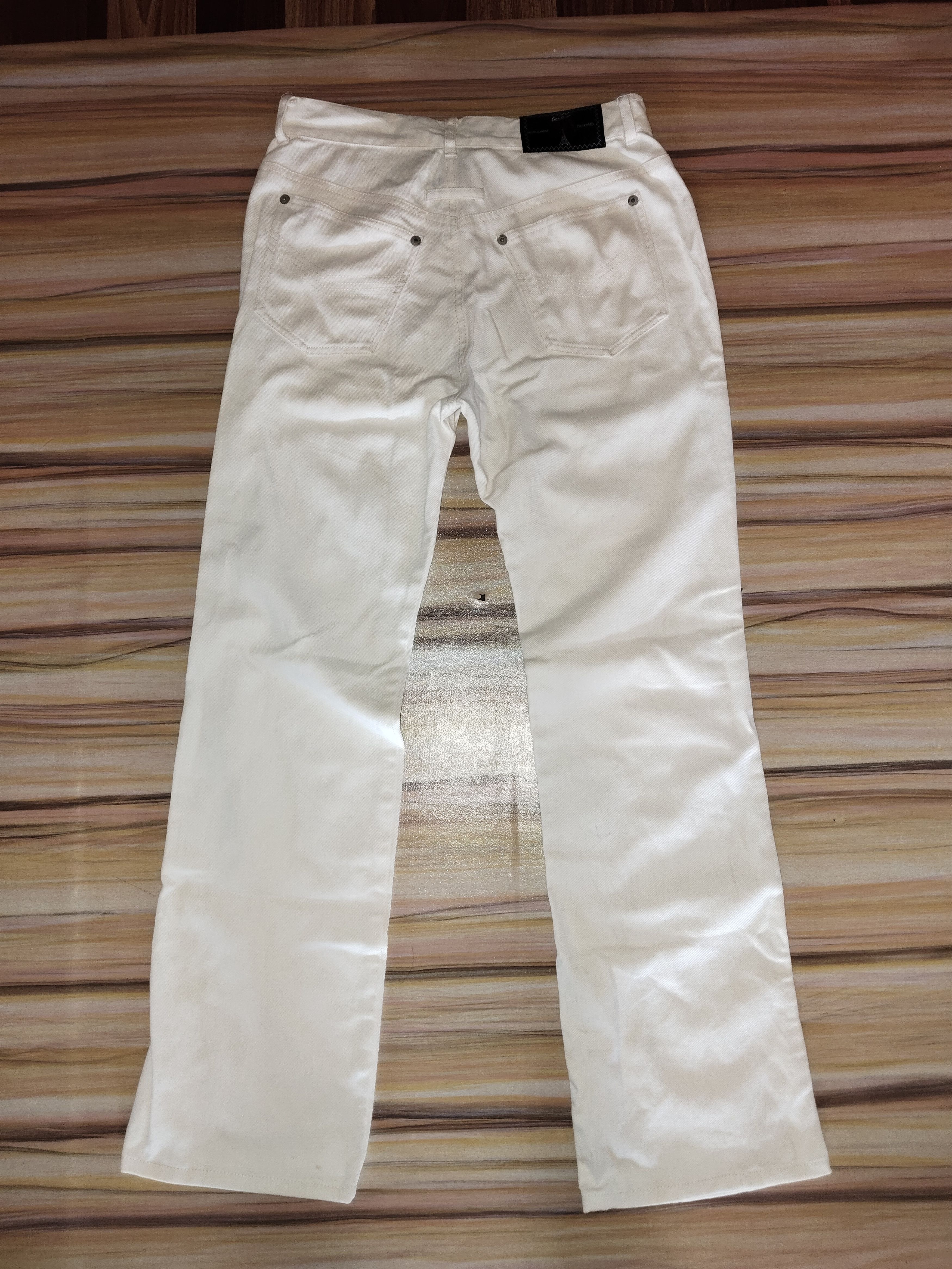 Jean Paul Gaultier Vintage JEAN PAUL GAULTIER White Jeans Size US 29 - 5 Thumbnail