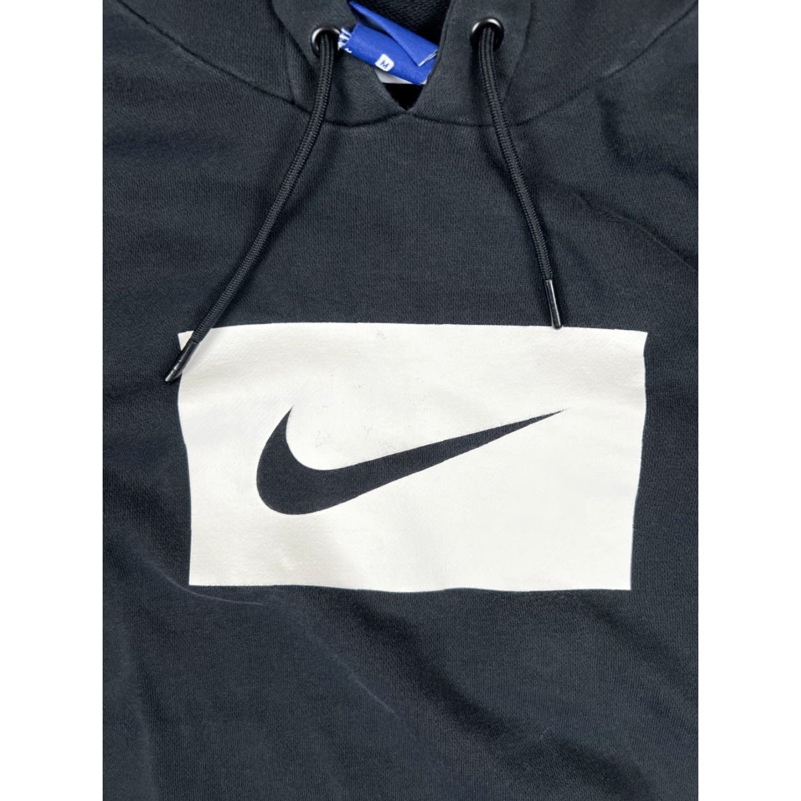Nike VINTAGE Nike Hoodie Women Size M Black Logo 90s Sports Pullover Long Sleeve Oversize Size M / US 6-8 / IT 42-44 - 2 Thumbnail