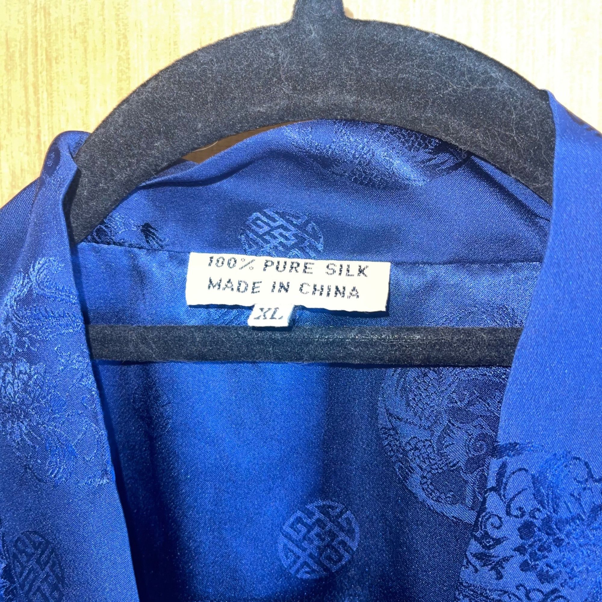 Vintage Vintage Womens Robe Size XL Blue Belt V Neck Wrap Size ONE SIZE - 4 Thumbnail