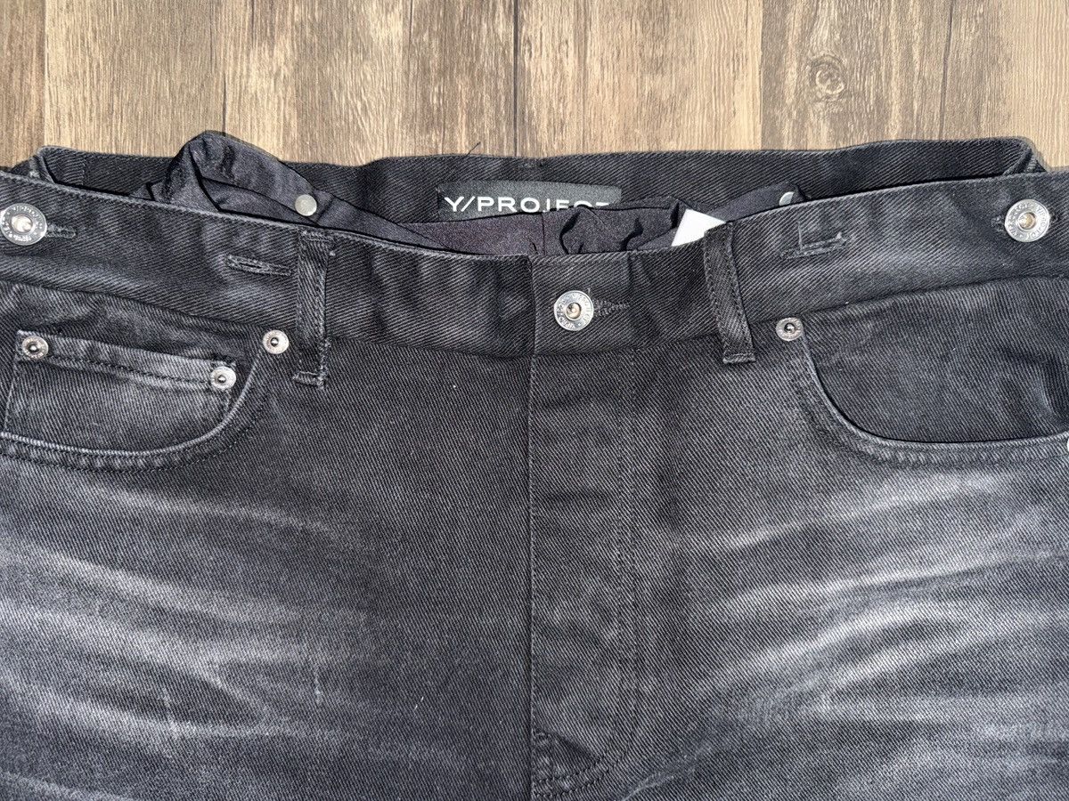 Y/Project Y/Project Collapsed Waist Denim Size US 30 / EU 46 - 6 Thumbnail