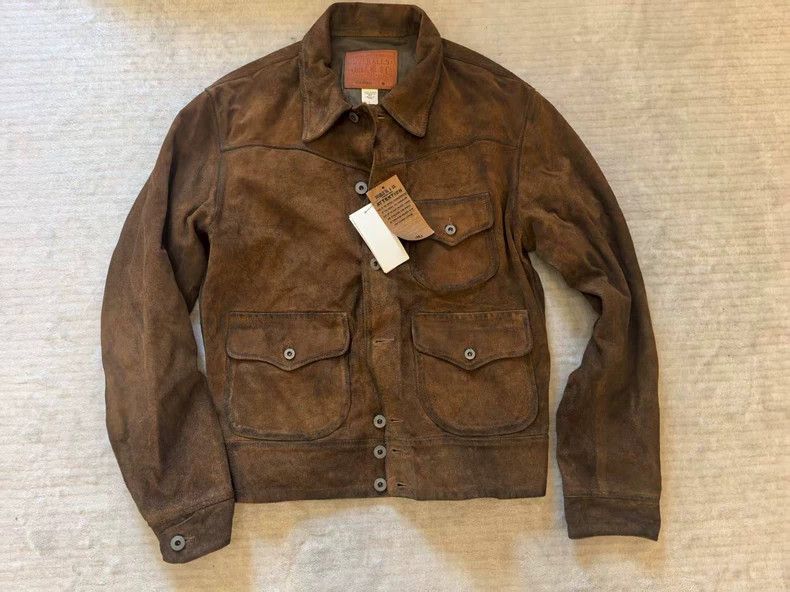 RRL Ralph Lauren RRL Ralph Lauren Classic fixed fold suede with three pocke Size US M / EU 48-50 / 2 - 1 Thumbnail
