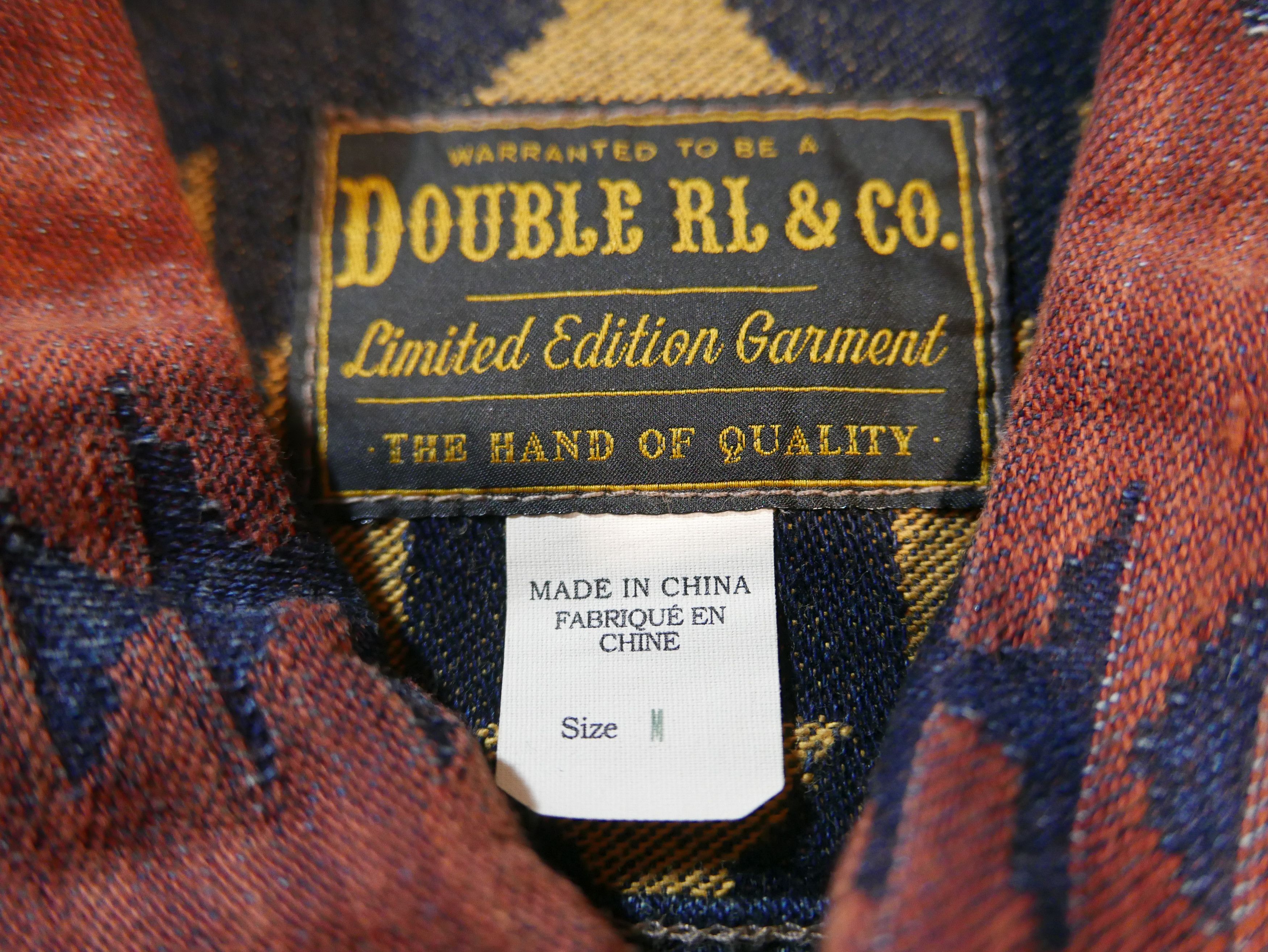 RRL Ralph Lauren RRL Double Ralph Lauren Jacket Denim Aztec Indian Limited M Size US M / EU 48-50 / 2 - 3 Thumbnail