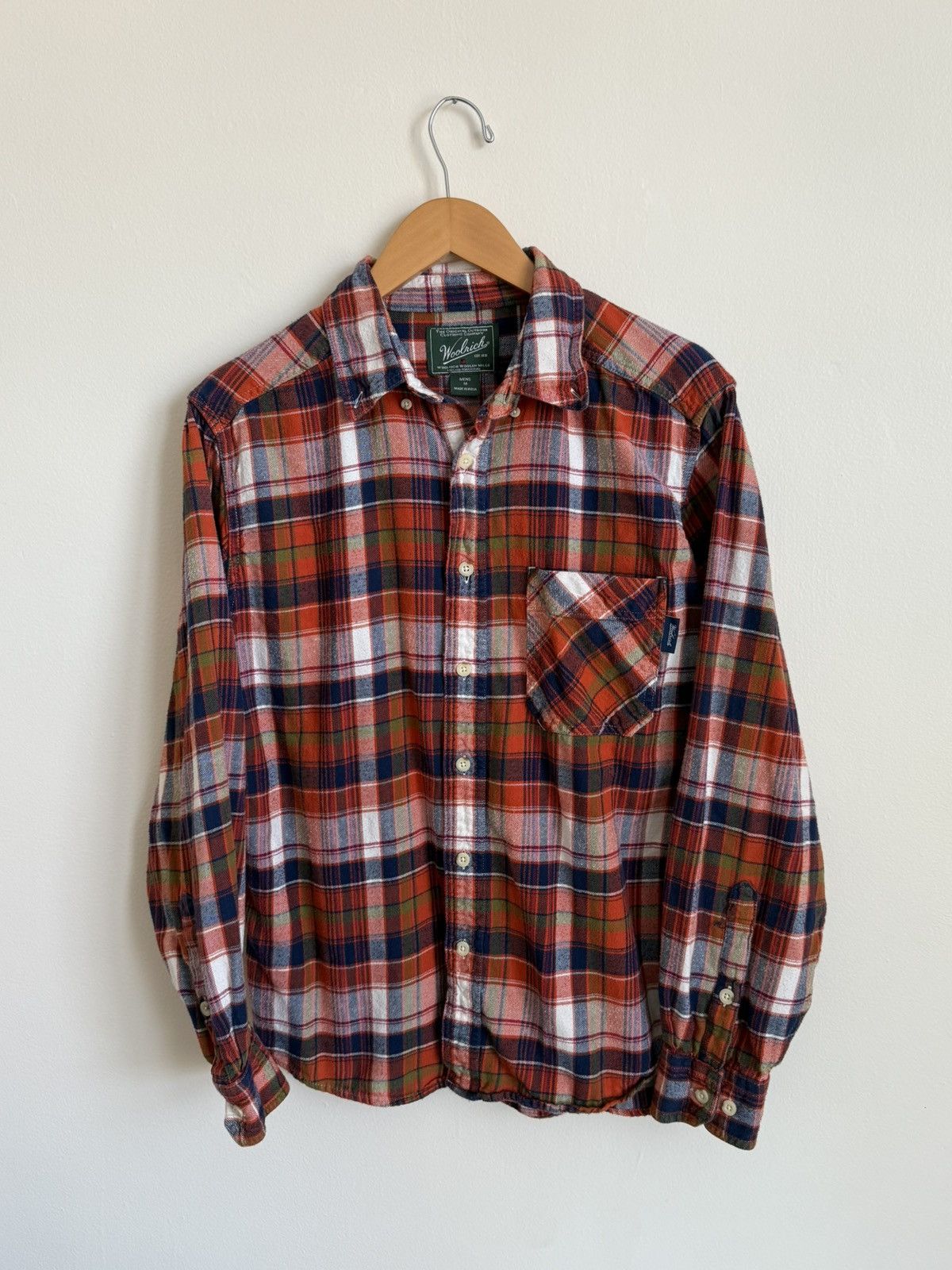 Woolrich Woolen Mills Vintage Woolrich Flannel Shirt Mens Size M Plaid Button Up Size US M / EU 48-50 / 2 - 1 Thumbnail