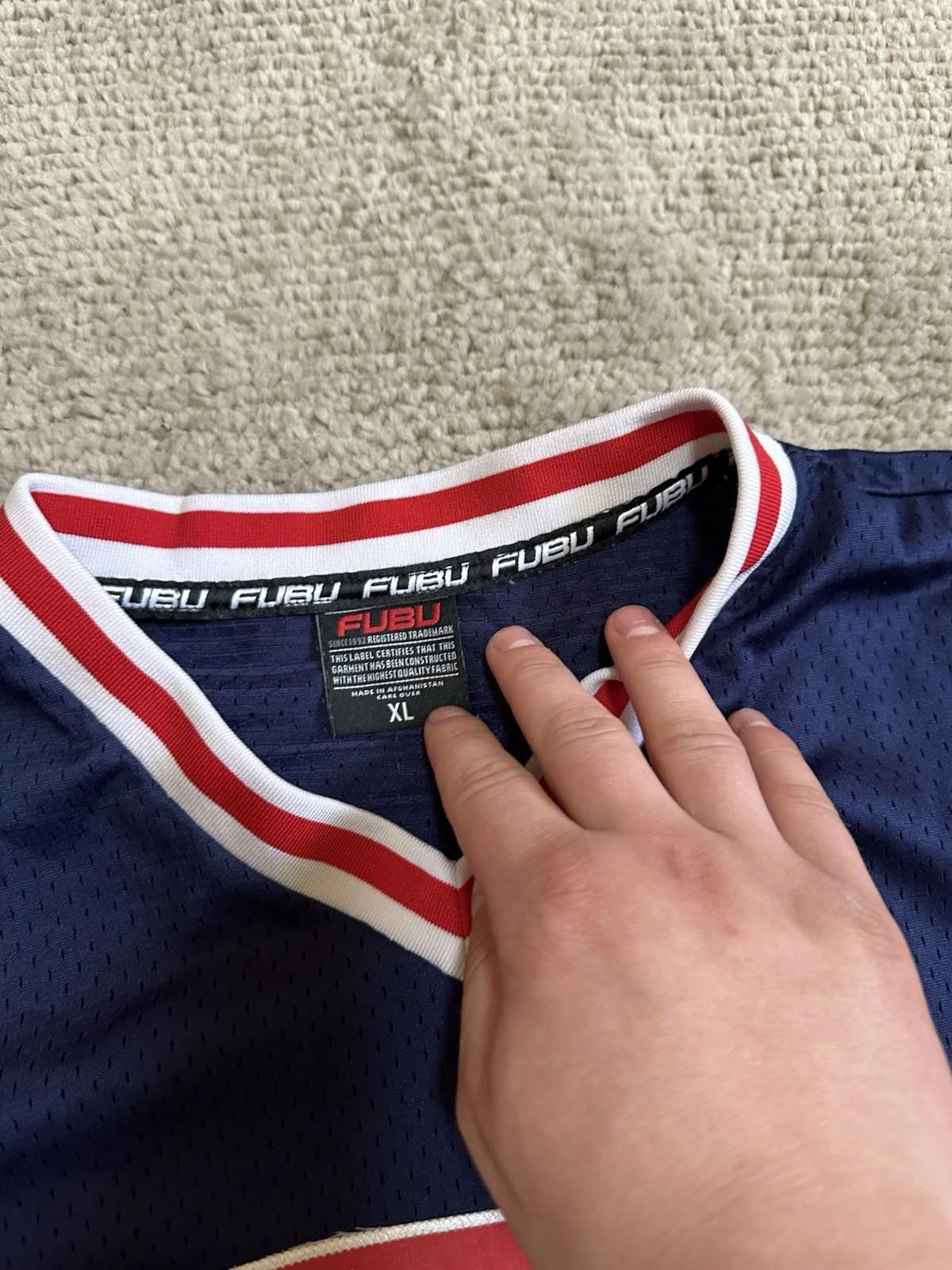 Fubu Vintage Fubu 05 Jersey Streetwear Sz XL Size US XL / EU 56 / 4 - 4 Thumbnail